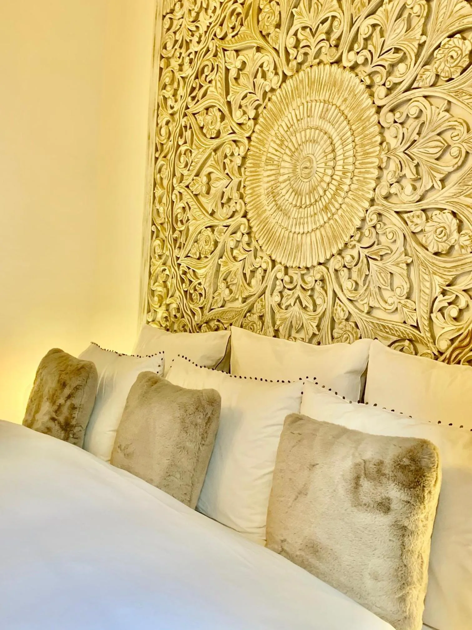 Bed in Riad Dar Yasaman