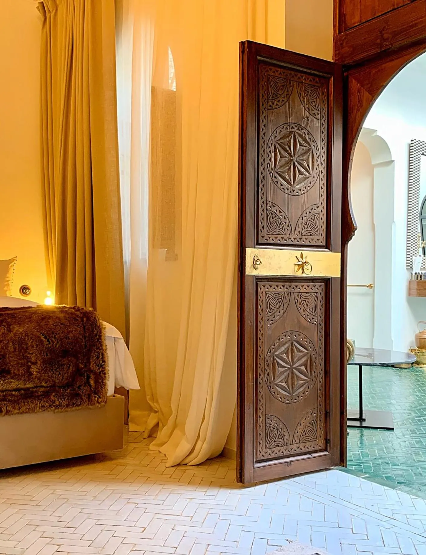 Bedroom, Bed in Riad Dar Yasaman