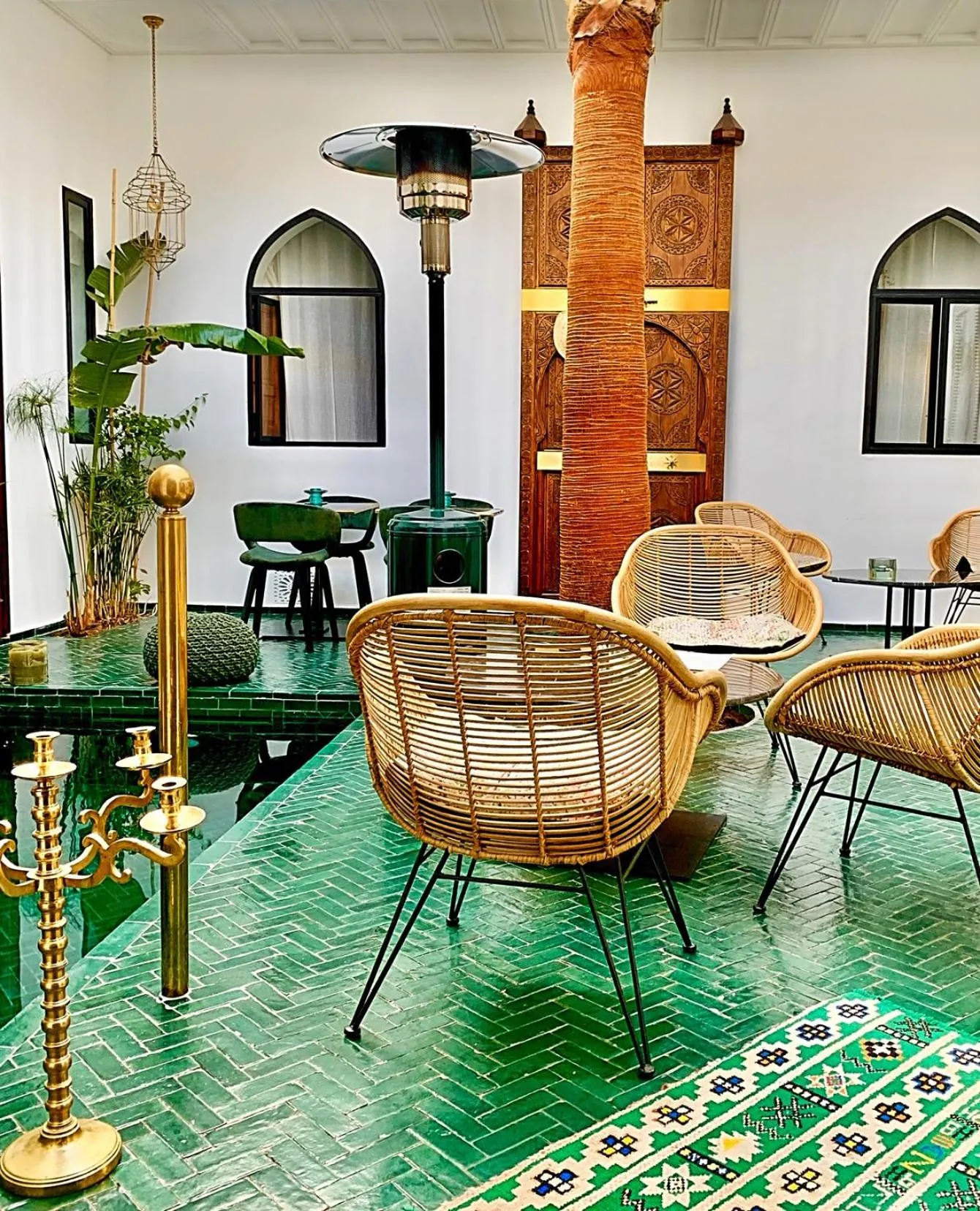 Patio in Riad Dar Yasaman