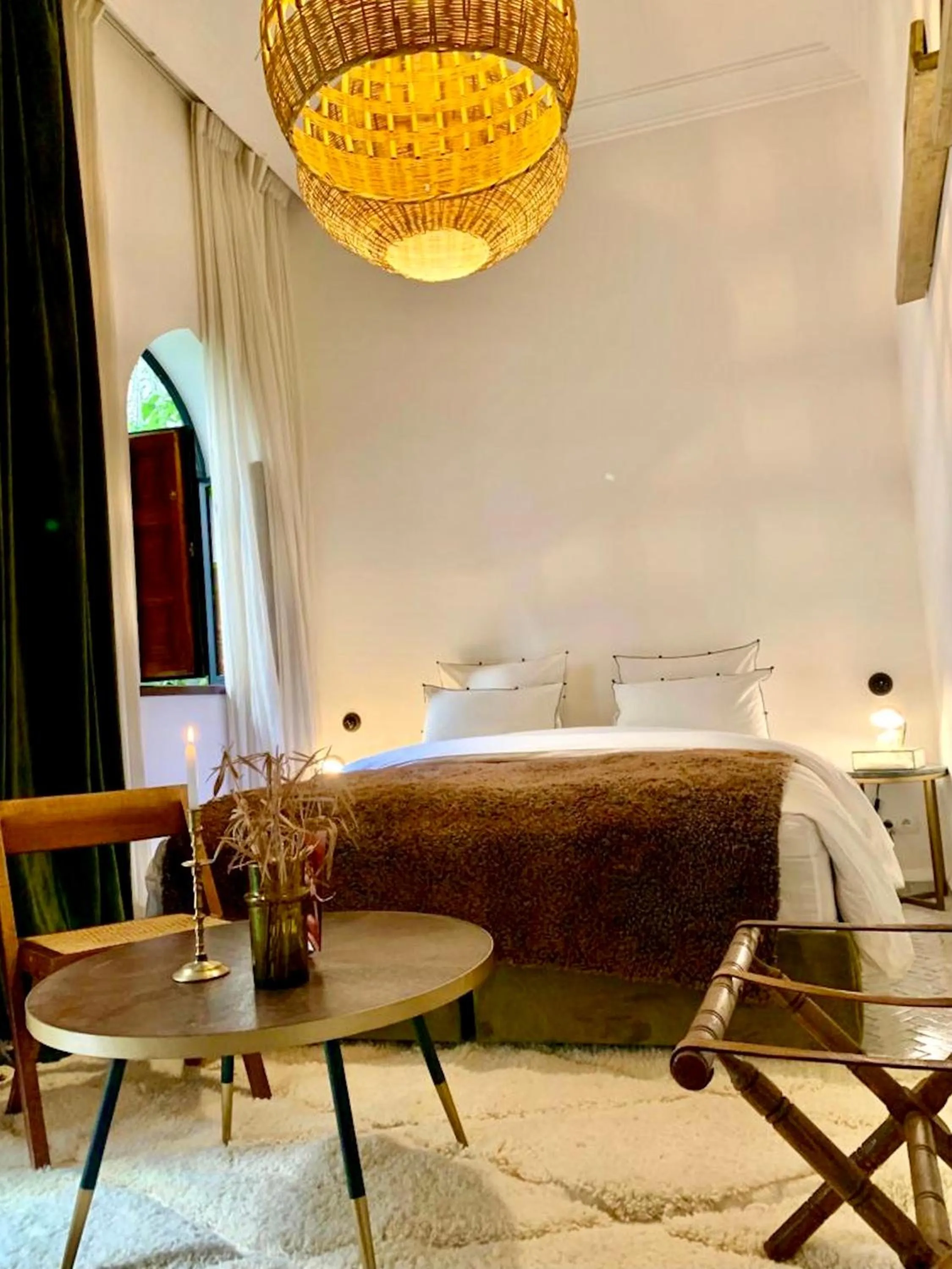 Photo of the whole room, Bed in Riad Dar Yasaman