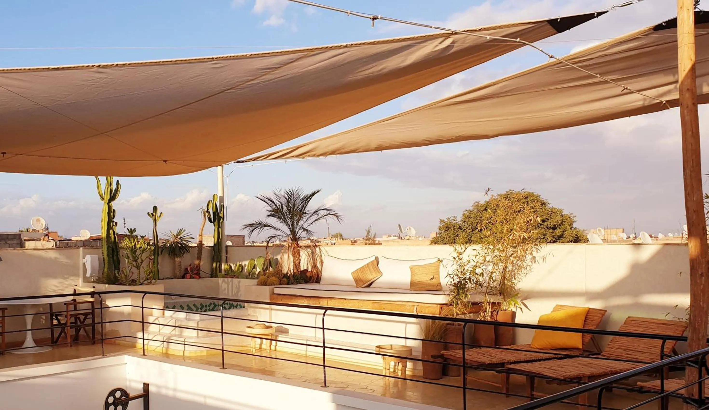 Hot Tub in Riad Dar Yasaman