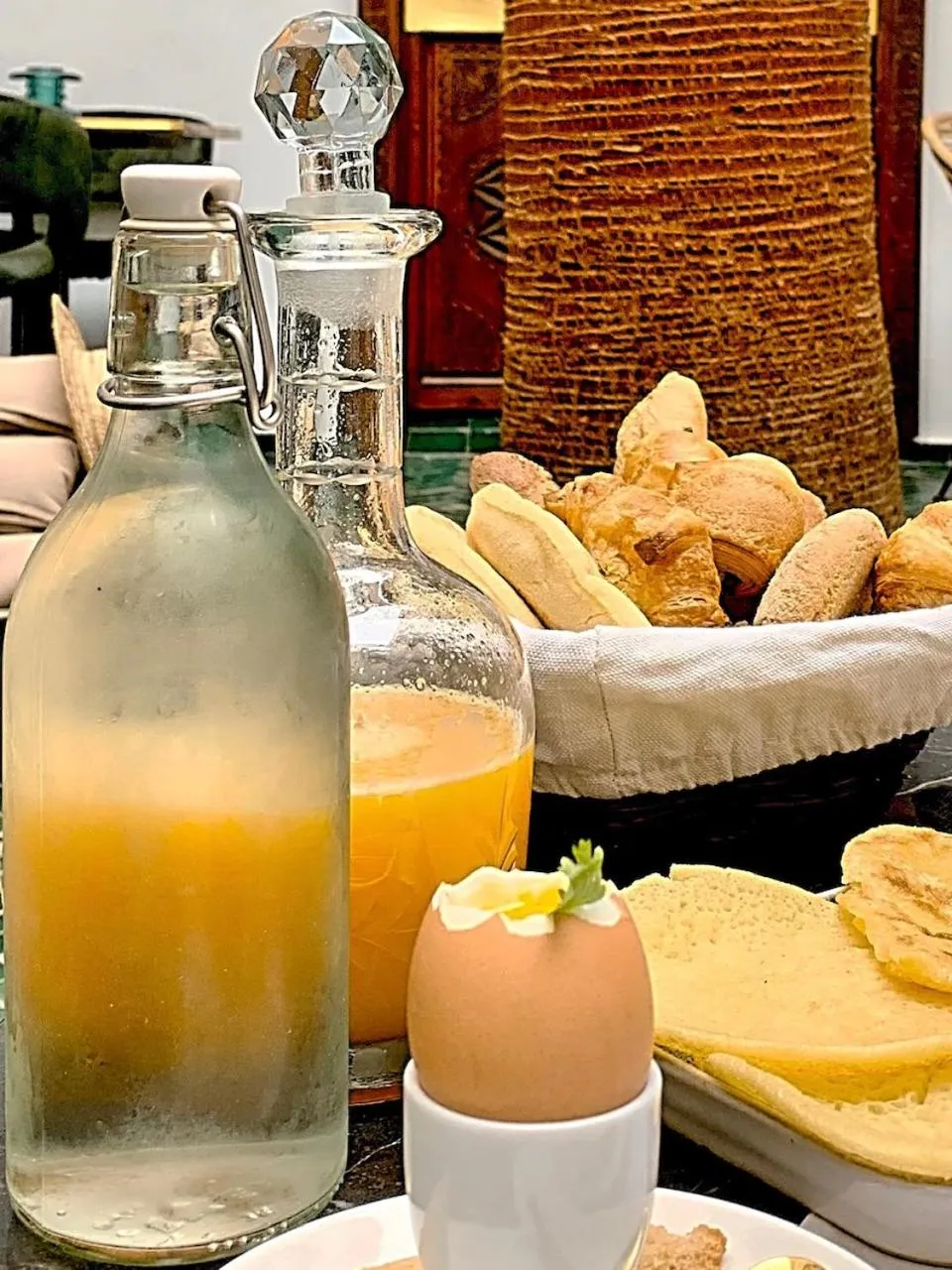 Breakfast in Riad Dar Yasaman