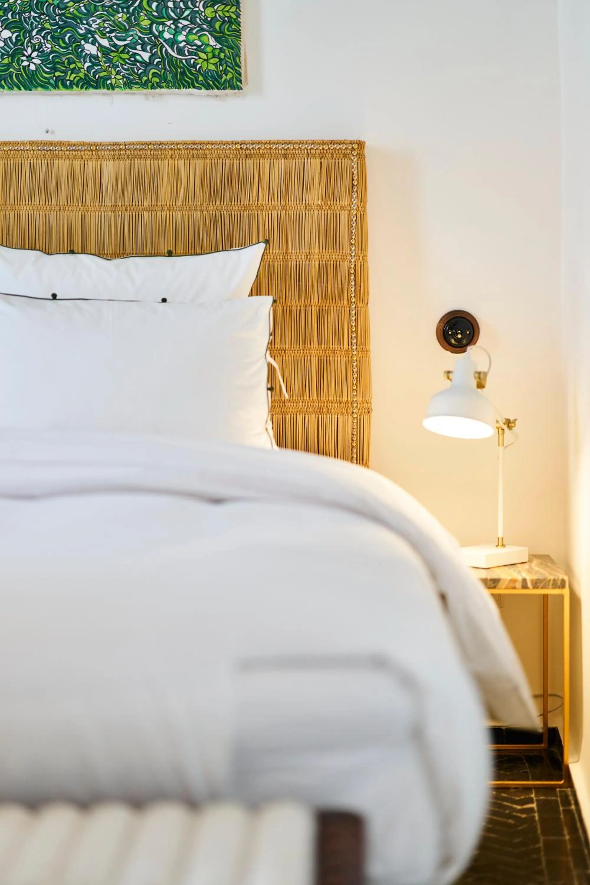 Bed in Riad Dar Yasaman