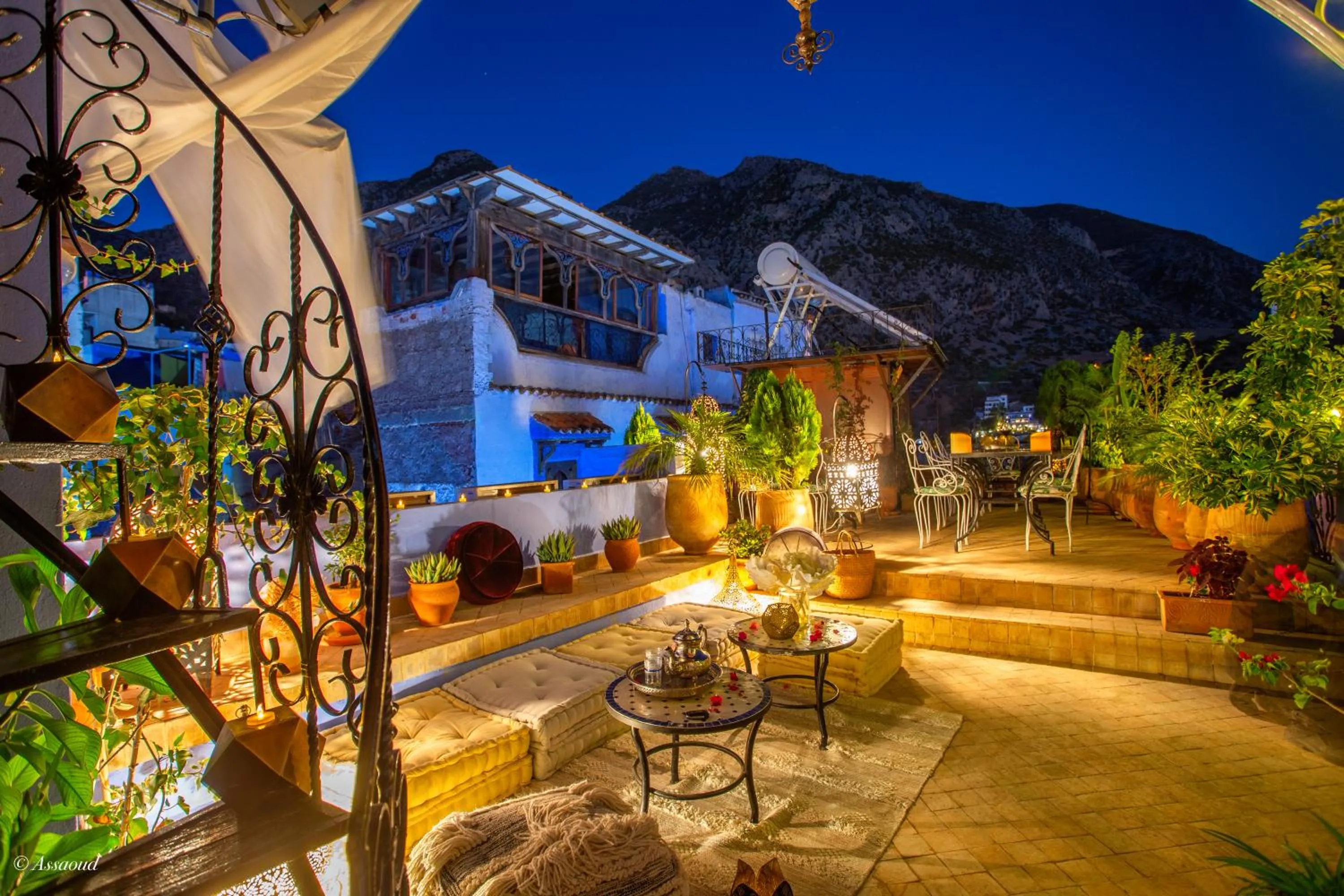 Balcony/Terrace in Riad Nila