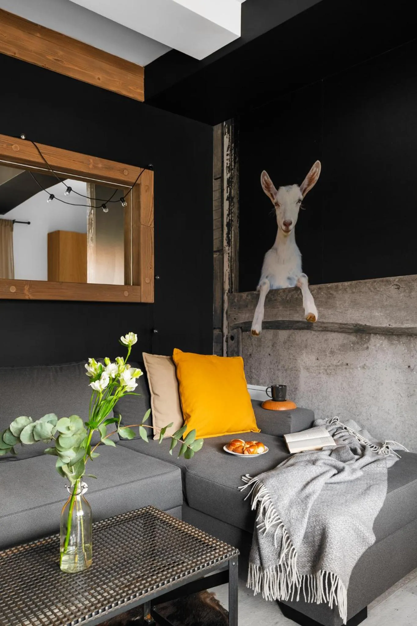 Living room in Aparthotel Narciarska 2