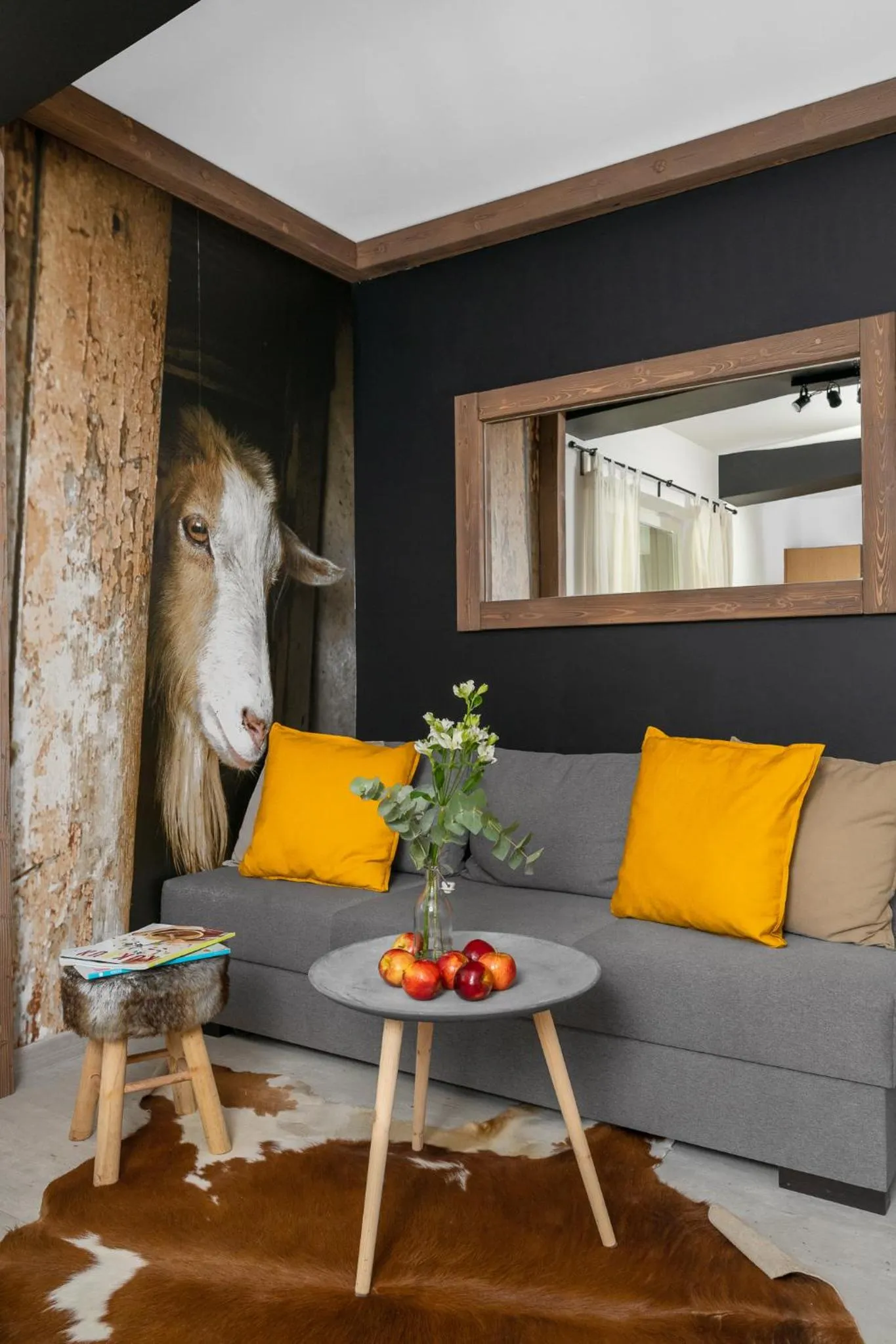 Living room in Aparthotel Narciarska 2