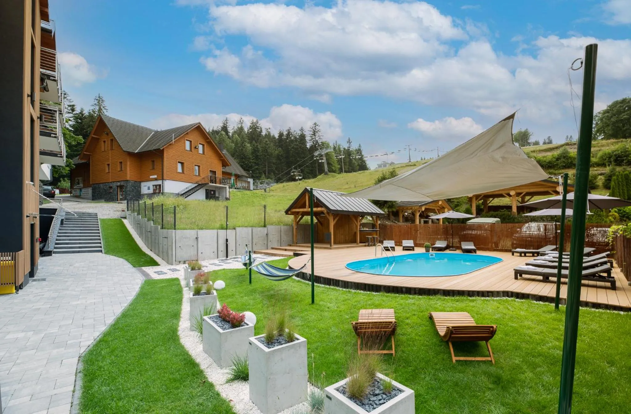 Property building in Aparthotel Narciarska 2