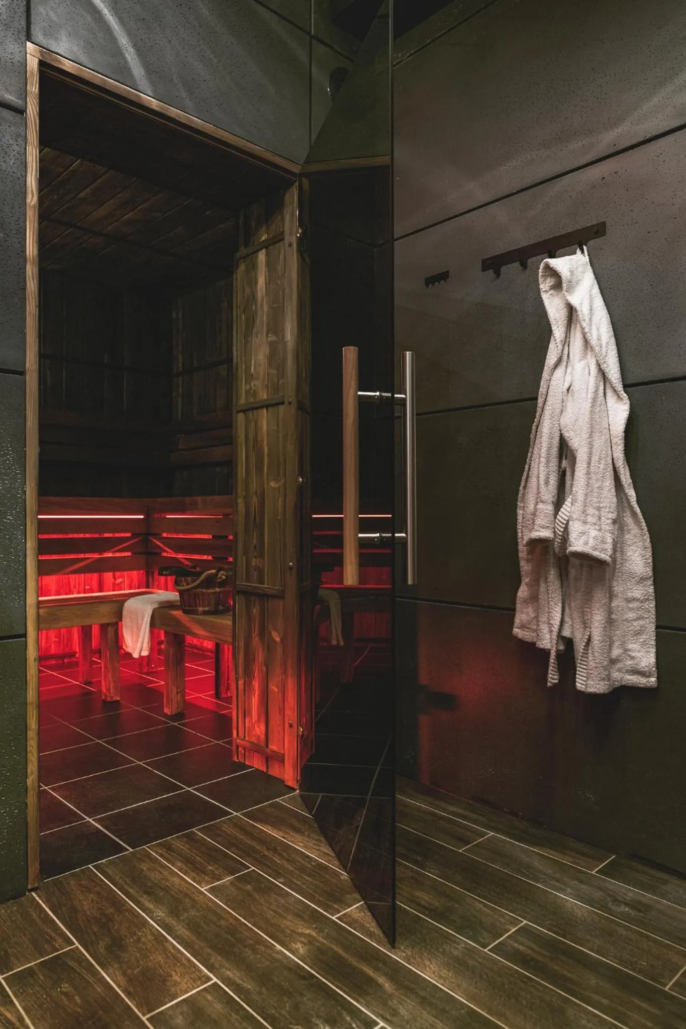 Sauna in Aparthotel Narciarska 2