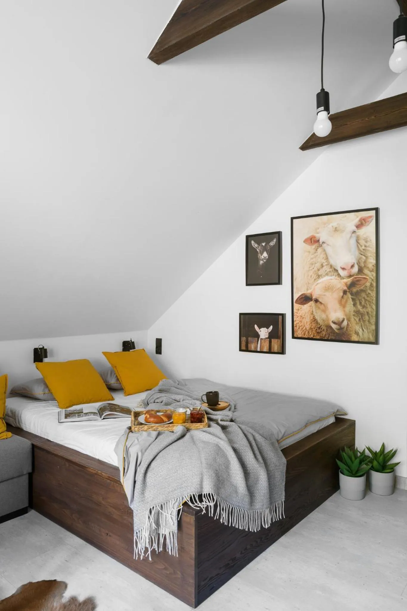 Bed in Aparthotel Narciarska 2