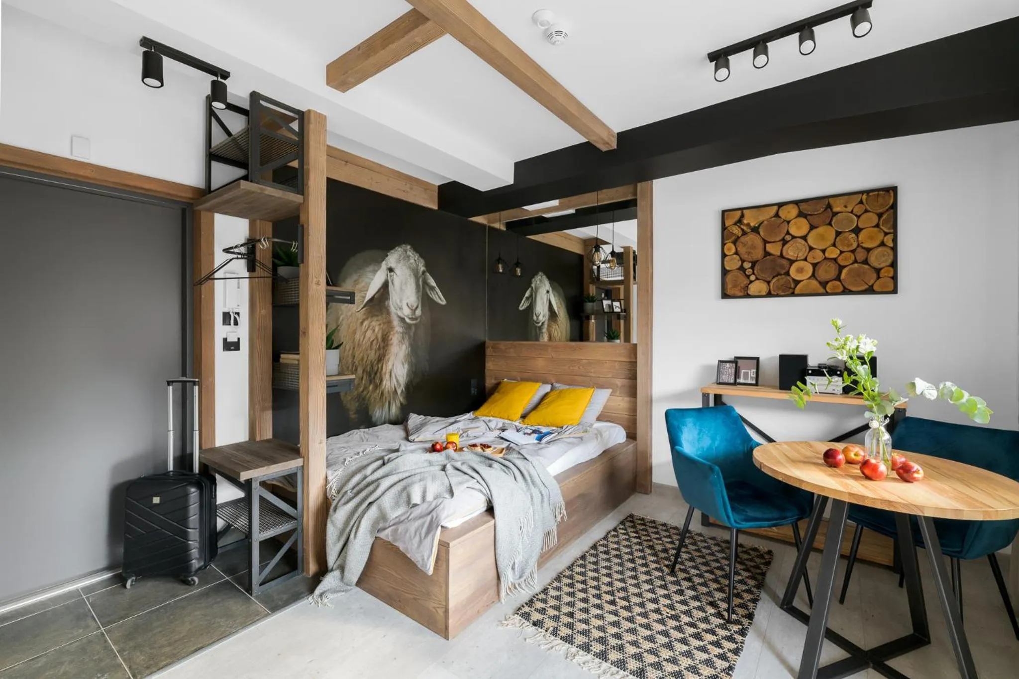 Bed in Aparthotel Narciarska 2