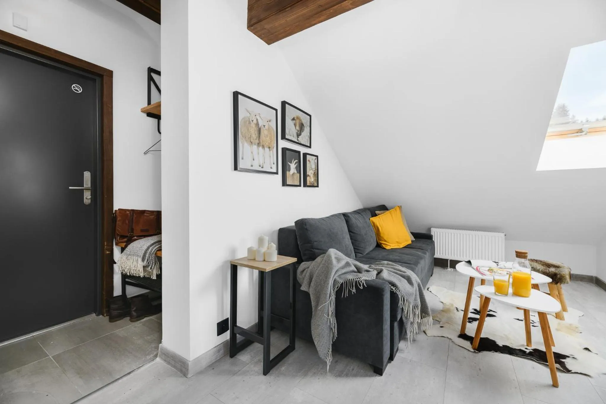 Bed in Aparthotel Narciarska 2