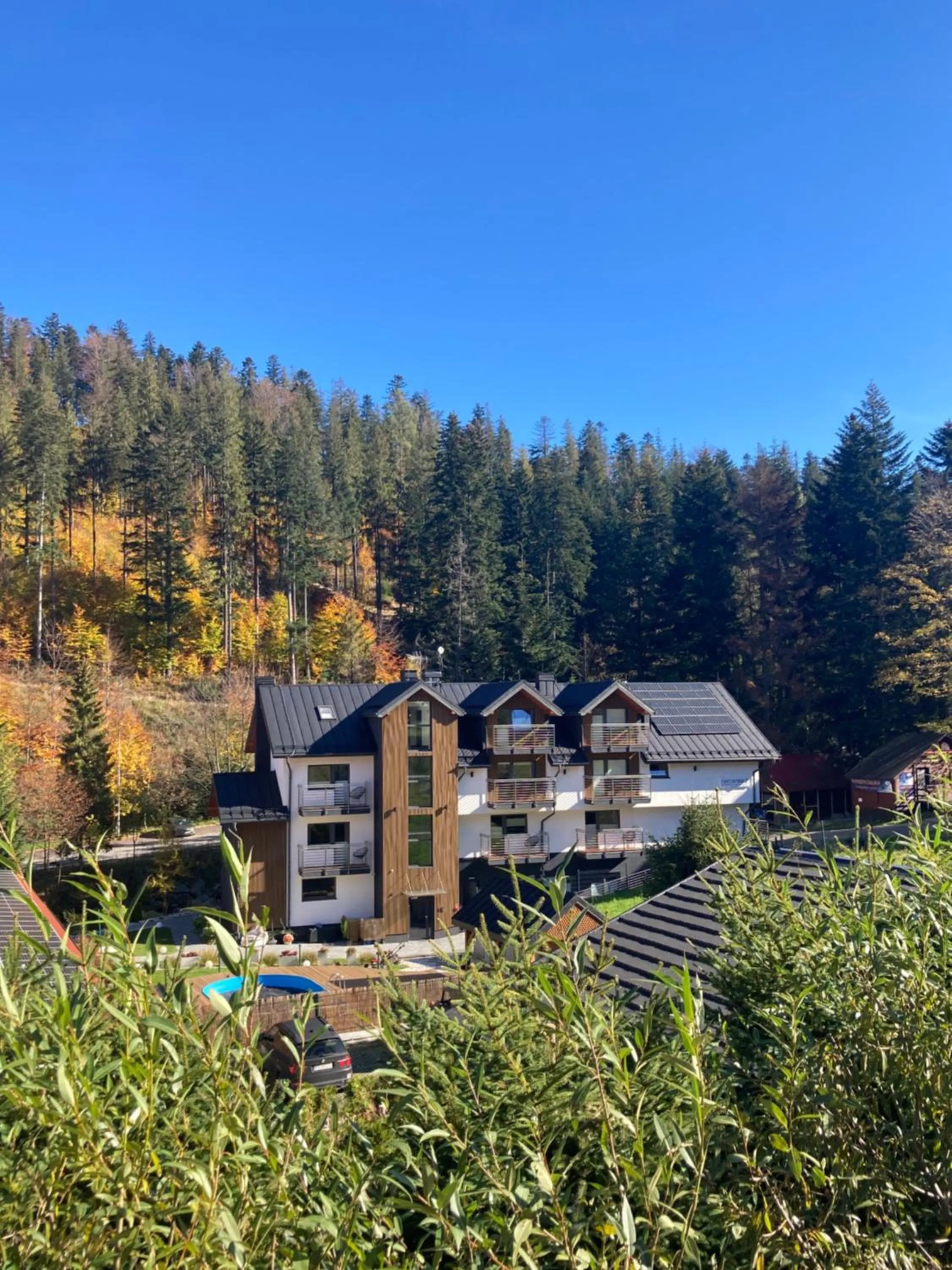 Property building in Aparthotel Narciarska 2