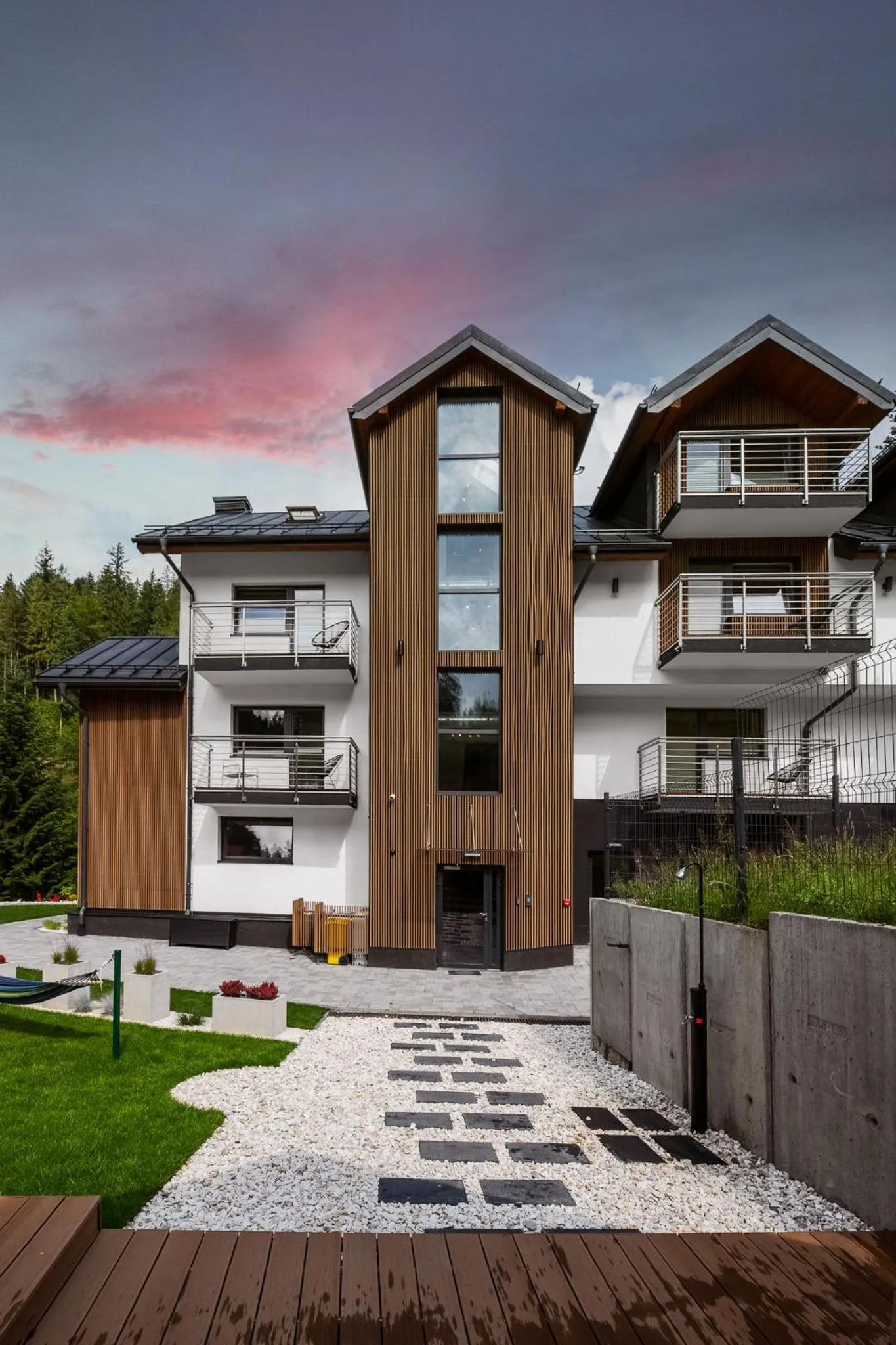 Property building in Aparthotel Narciarska 2