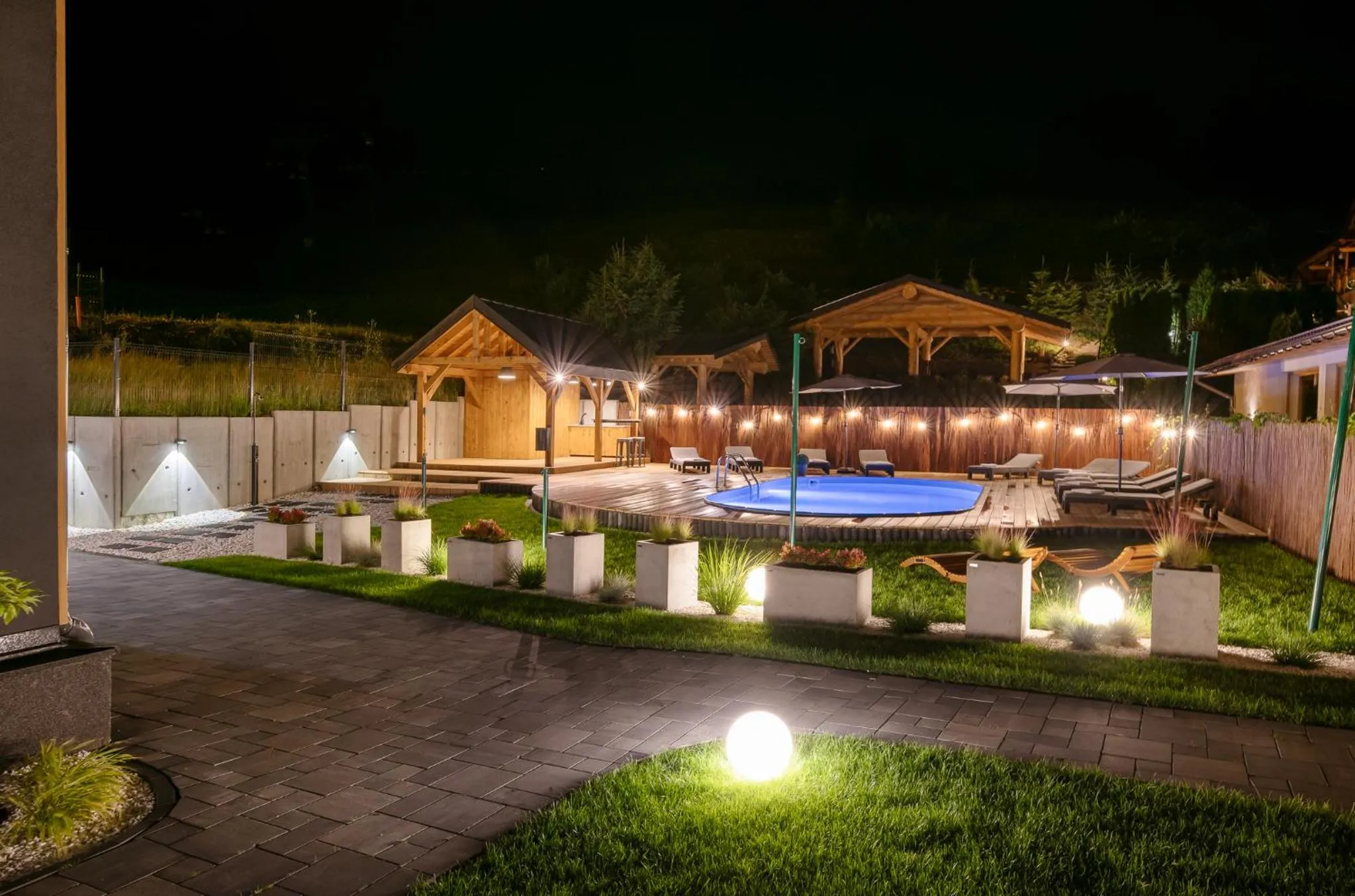 Patio in Aparthotel Narciarska 2