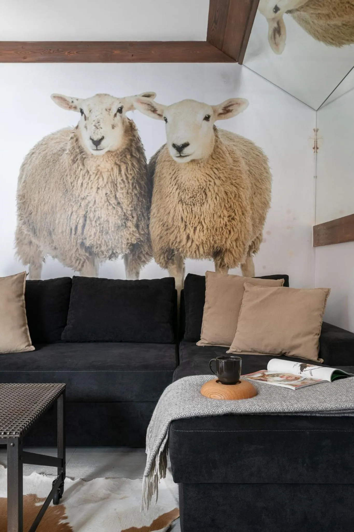 Living room in Aparthotel Narciarska 2