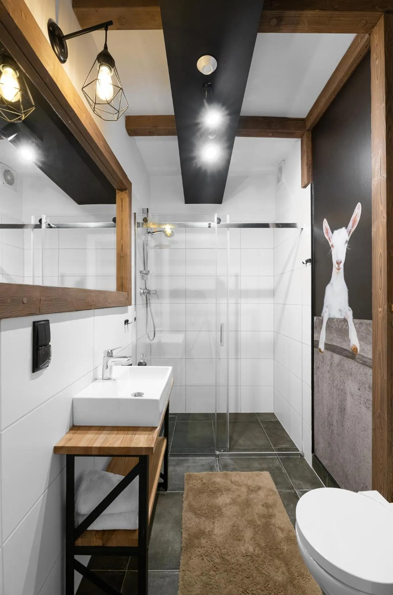 Bathroom in Aparthotel Narciarska 2