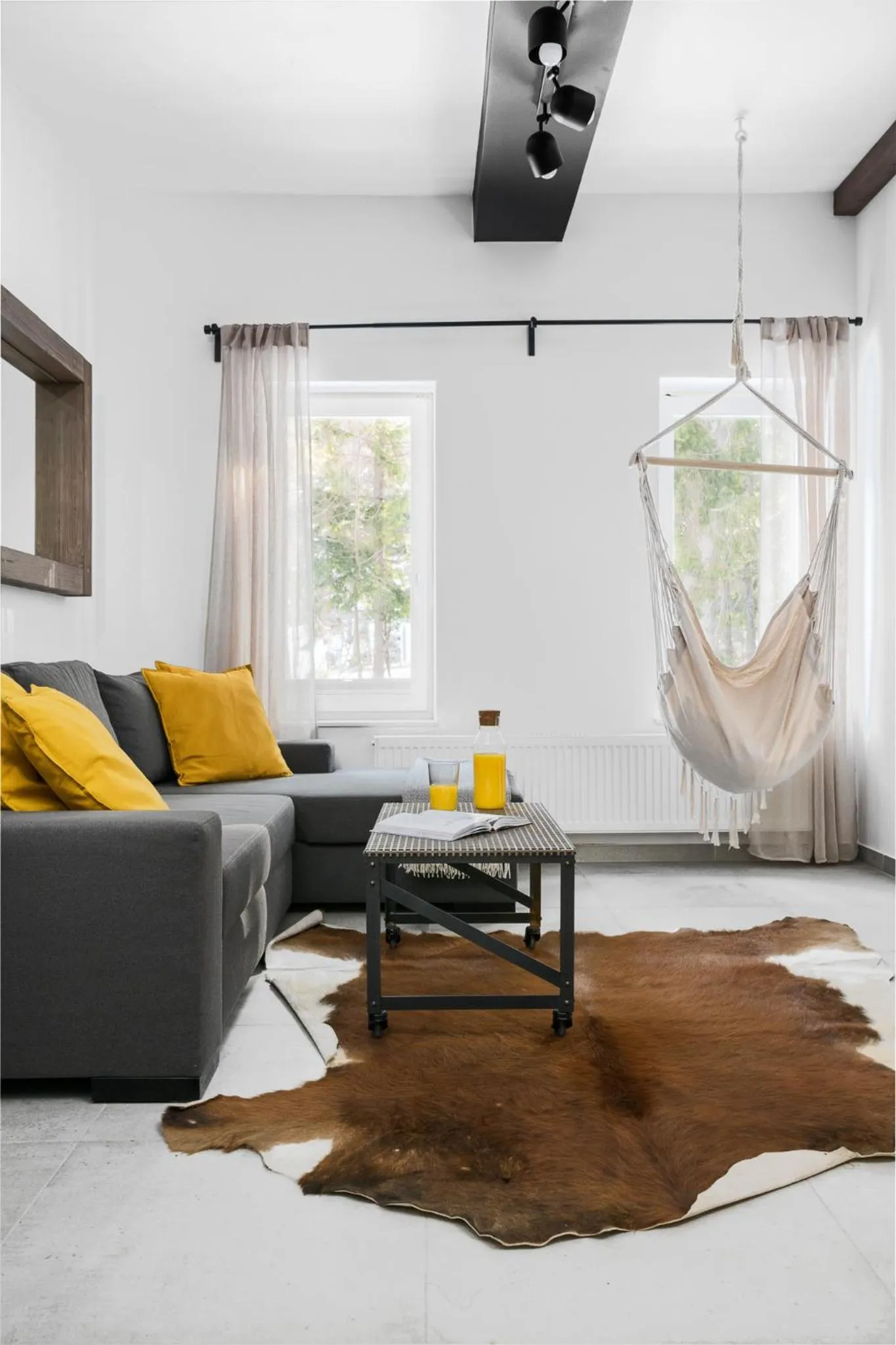 Living room in Aparthotel Narciarska 2