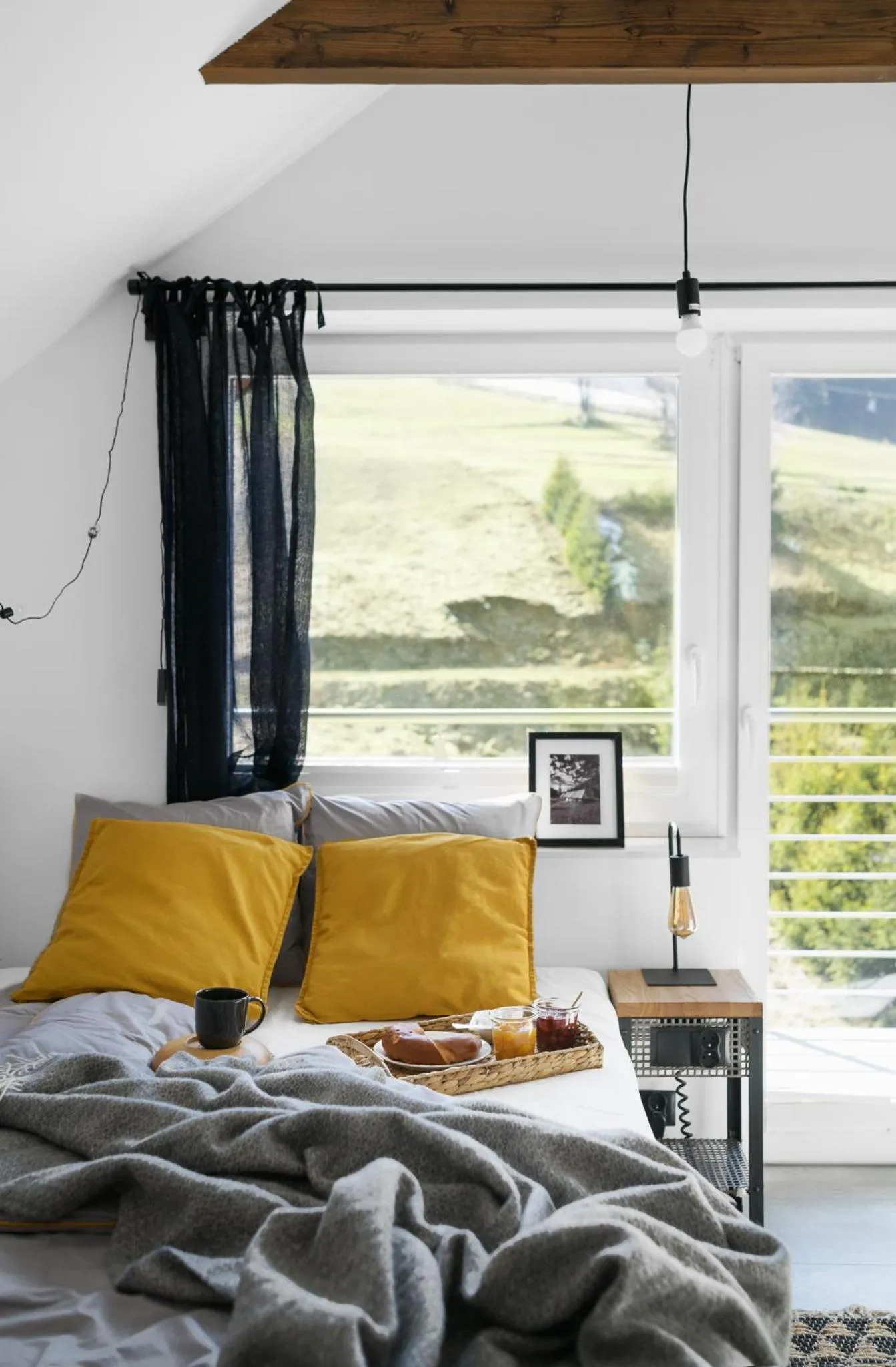 Bed in Aparthotel Narciarska 2