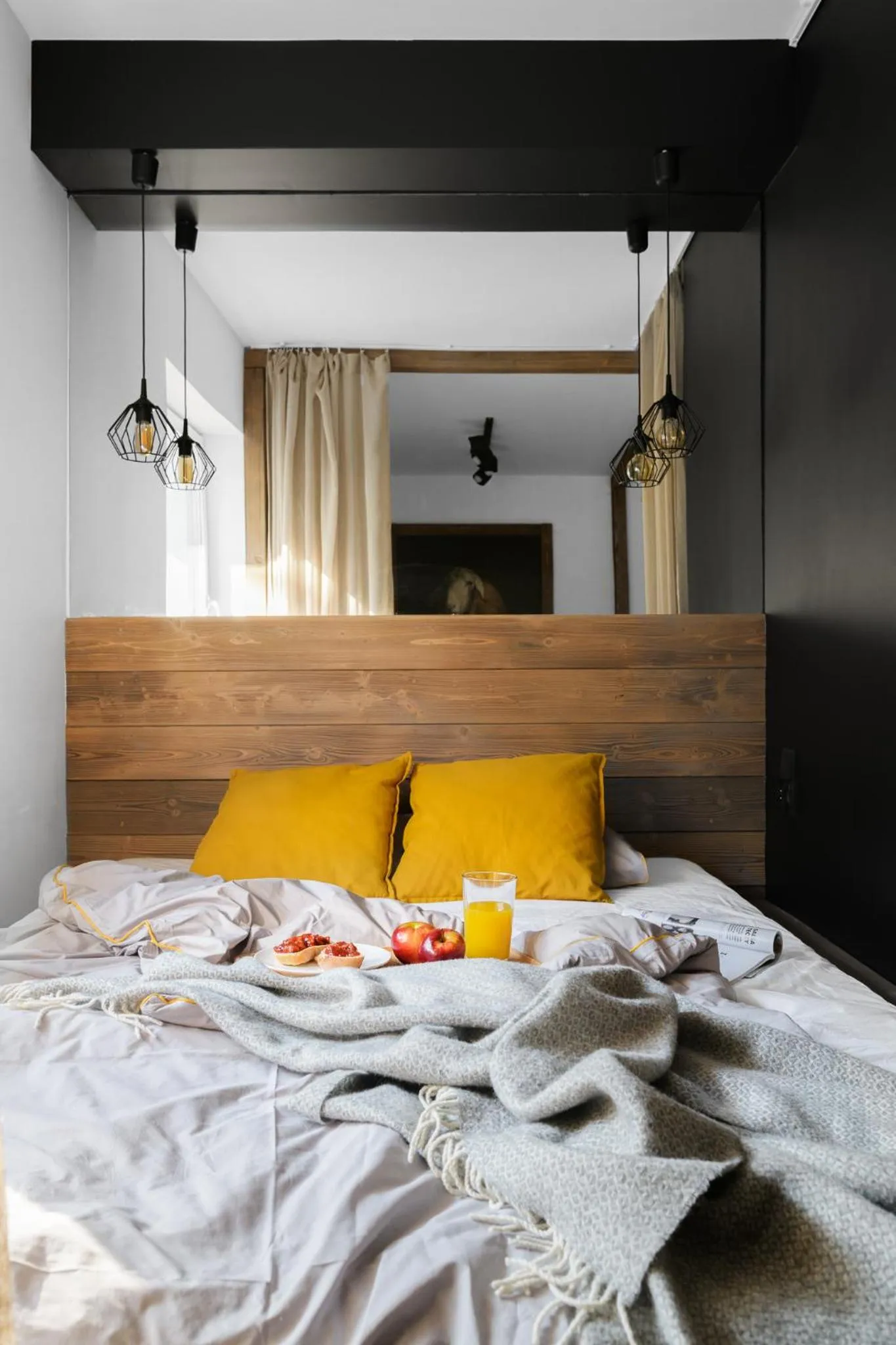 Bed in Aparthotel Narciarska 2