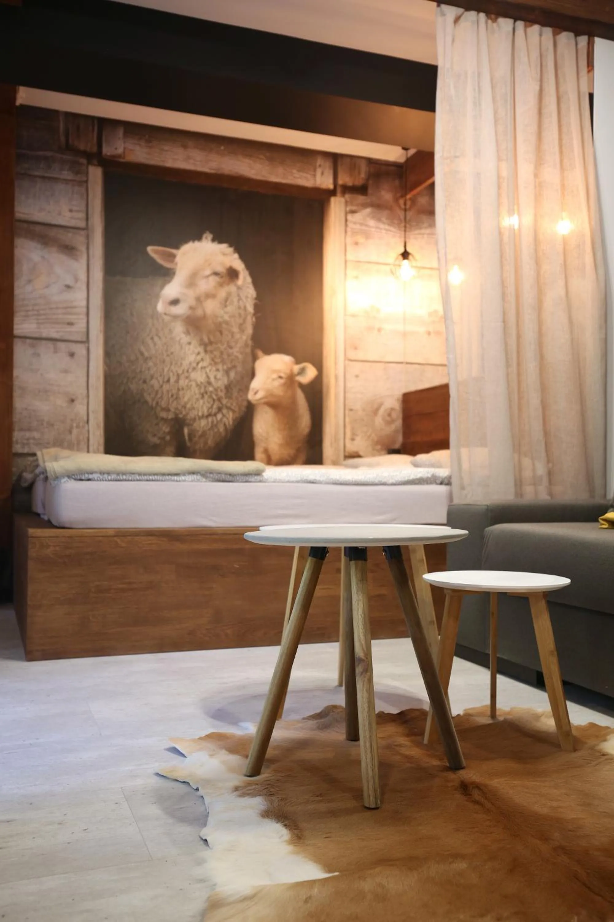 Bed in Aparthotel Narciarska 2