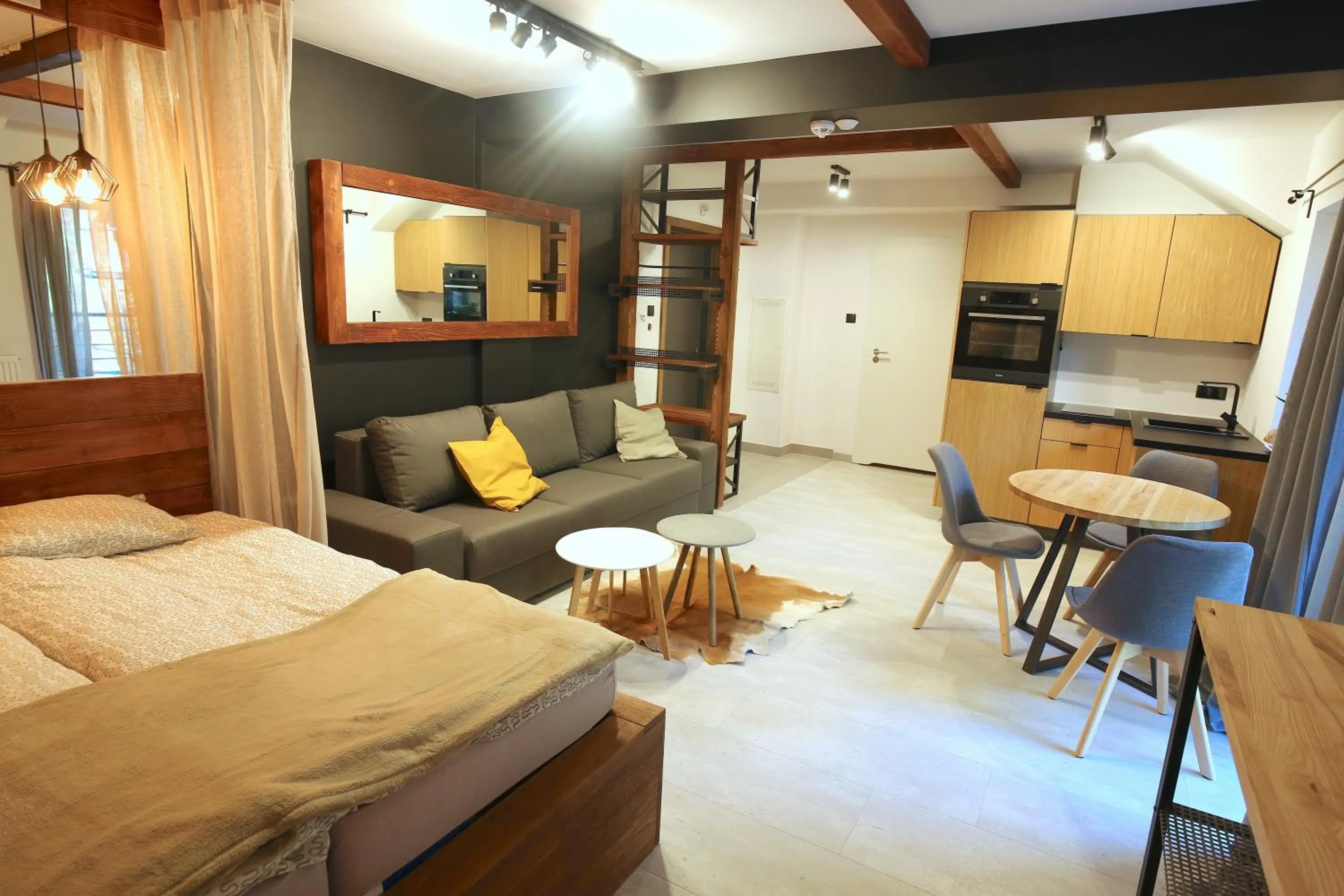 Bed in Aparthotel Narciarska 2