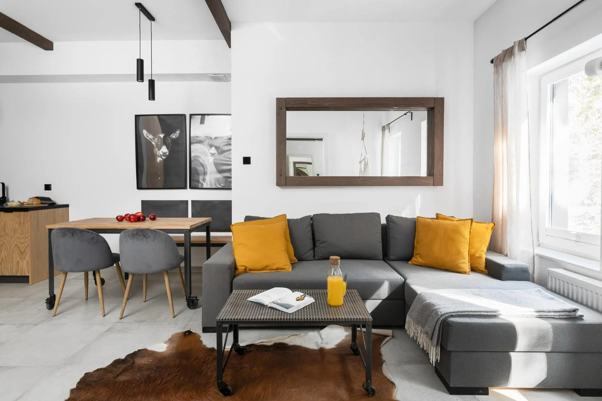 Living room in Aparthotel Narciarska 2