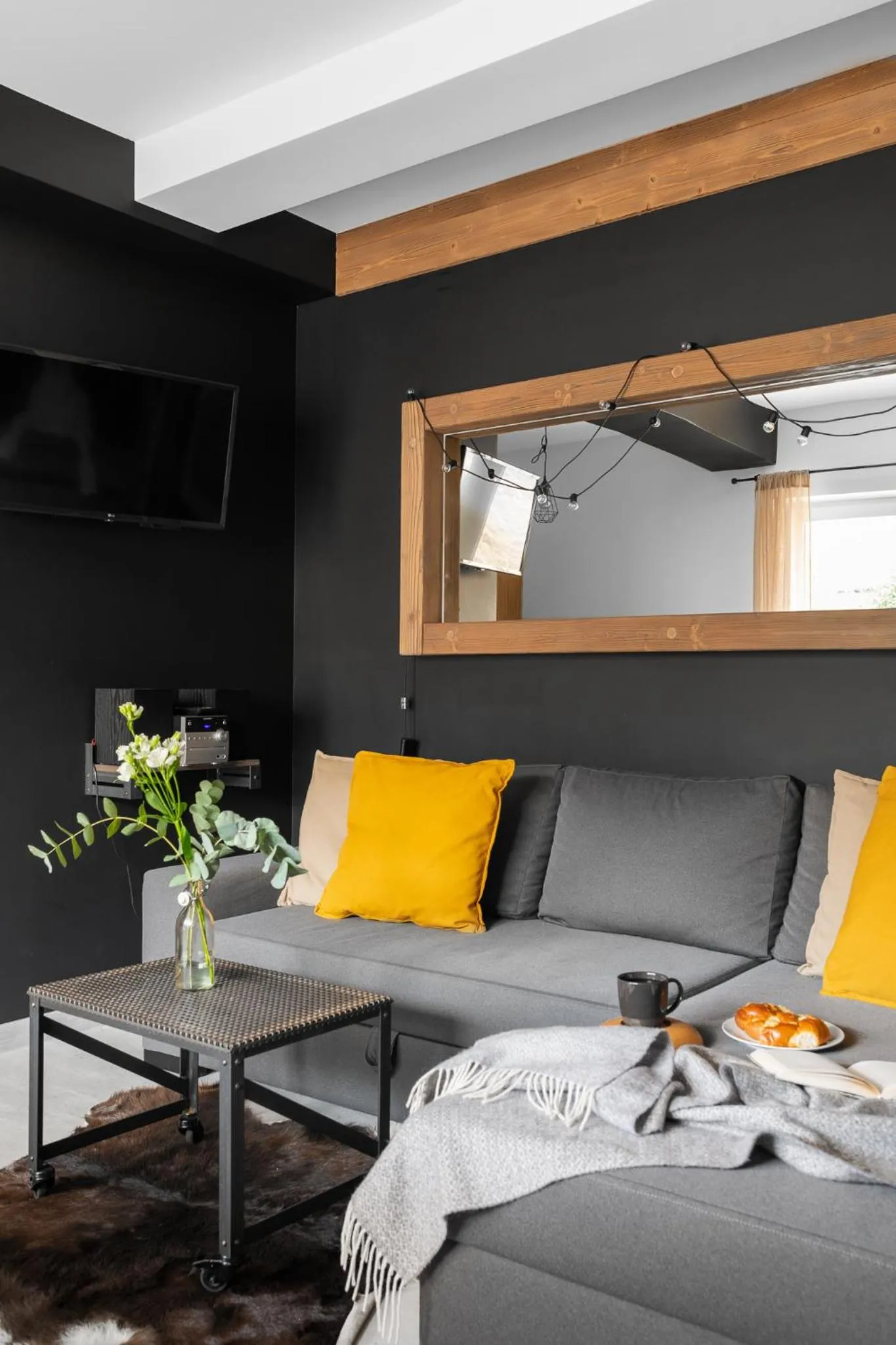 Bed in Aparthotel Narciarska 2