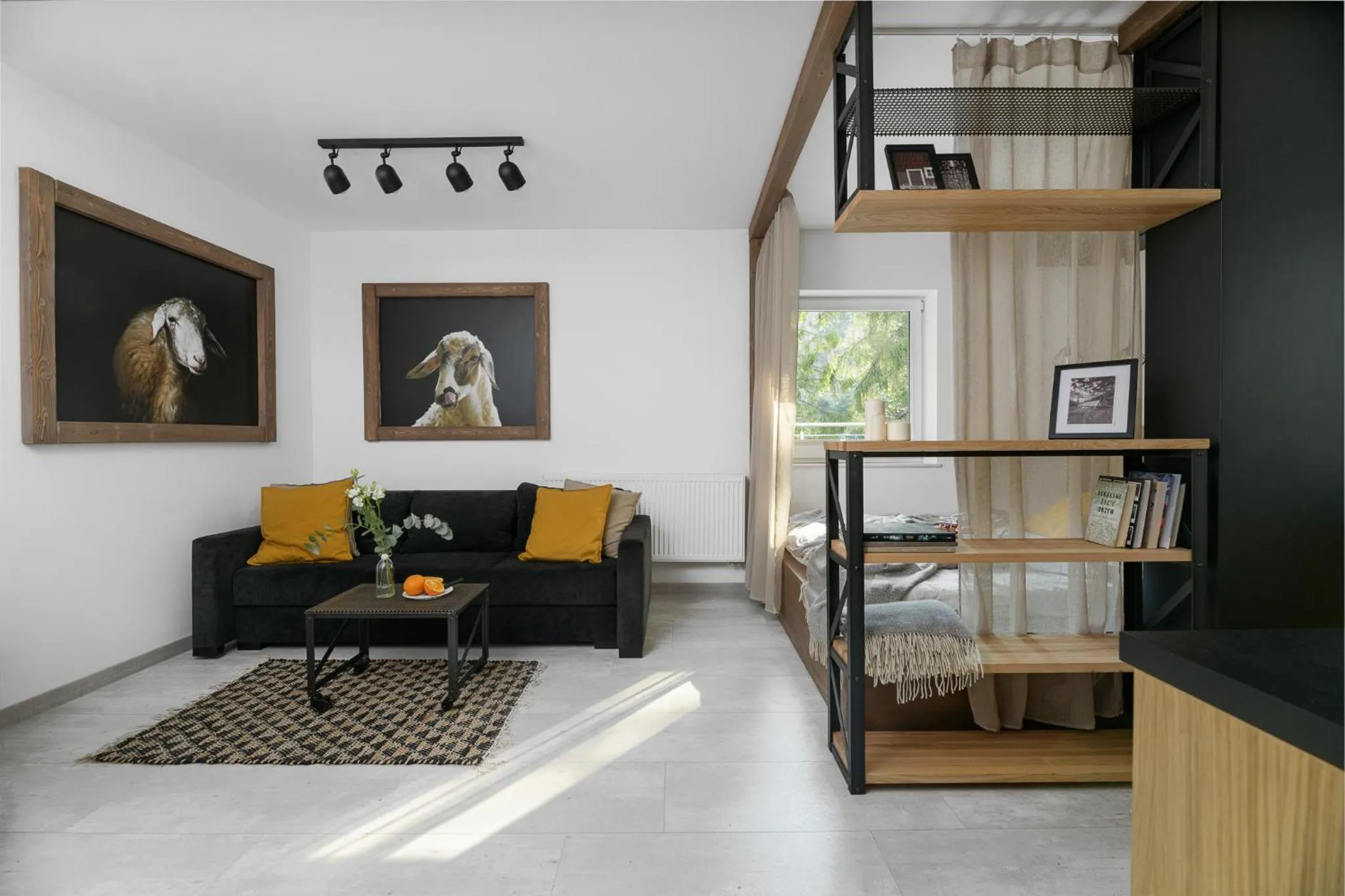 Living room in Aparthotel Narciarska 2