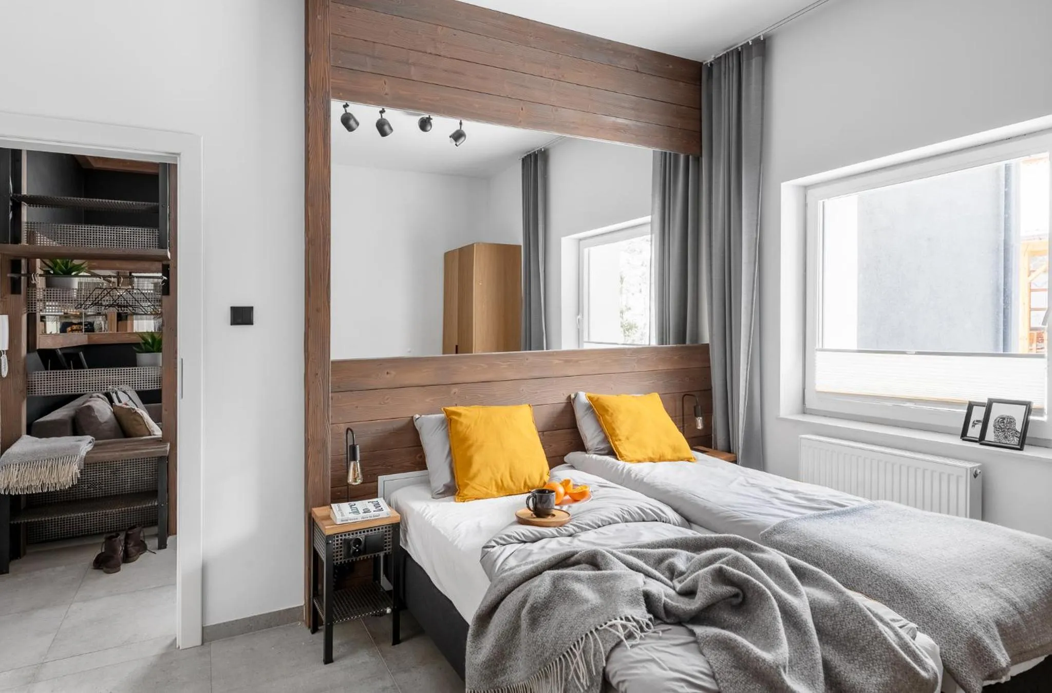 Bed in Aparthotel Narciarska 2