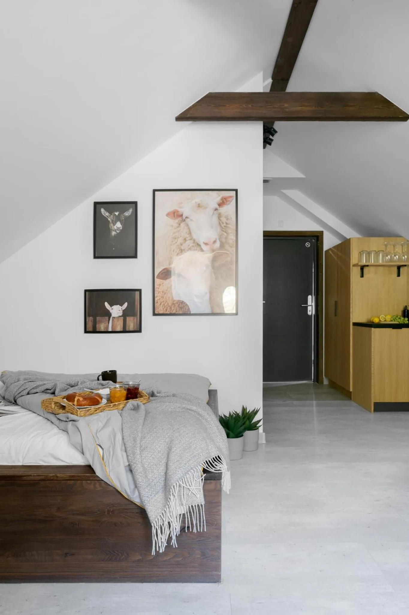 Bed in Aparthotel Narciarska 2