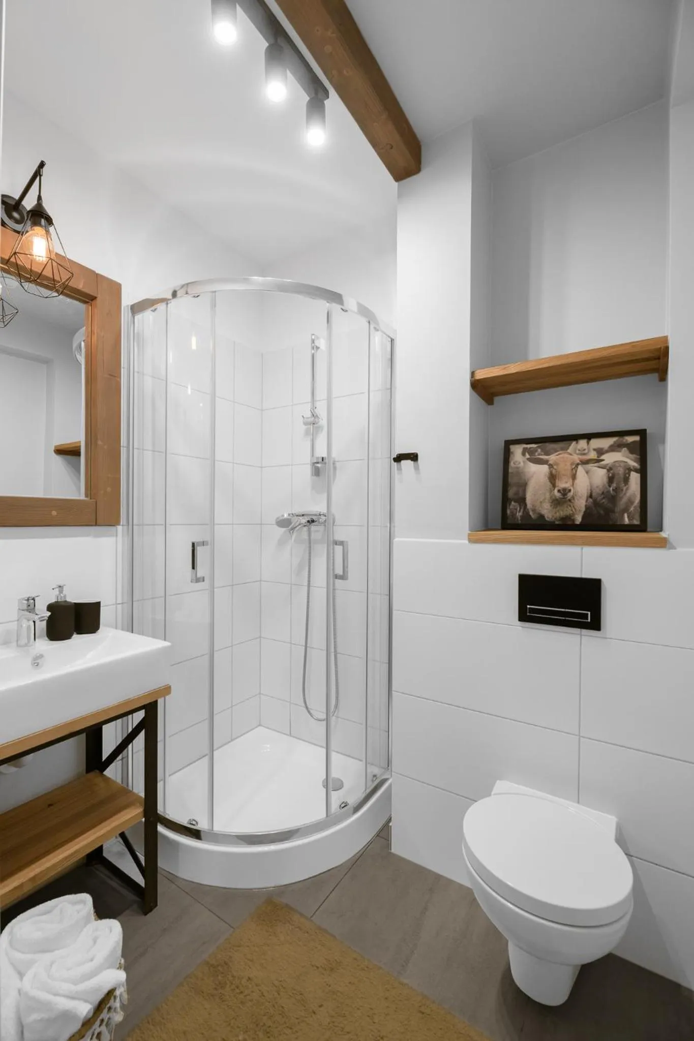 Bathroom in Aparthotel Narciarska 2