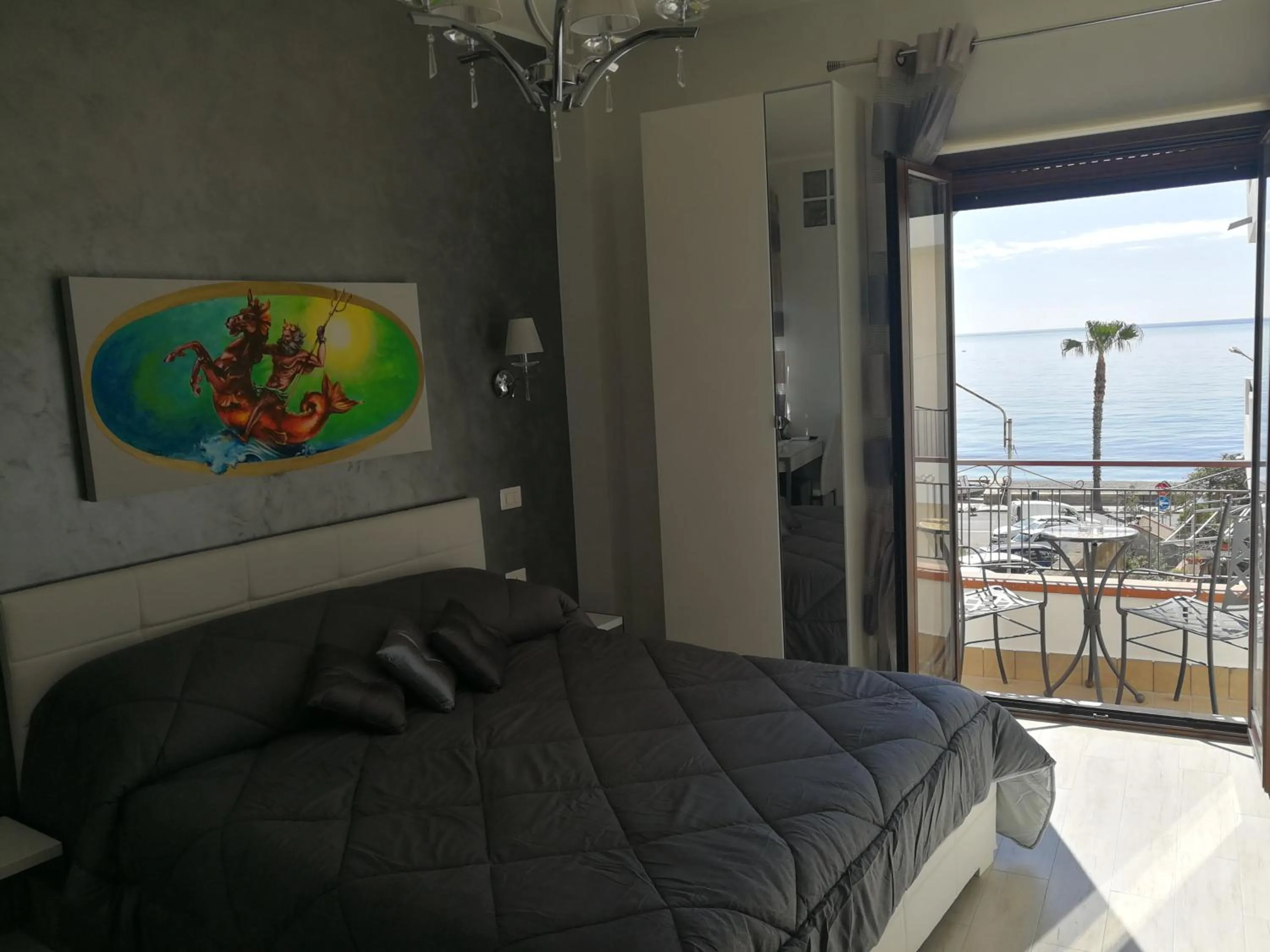 Sea view, Bed in B&B Il Mare degli Dei