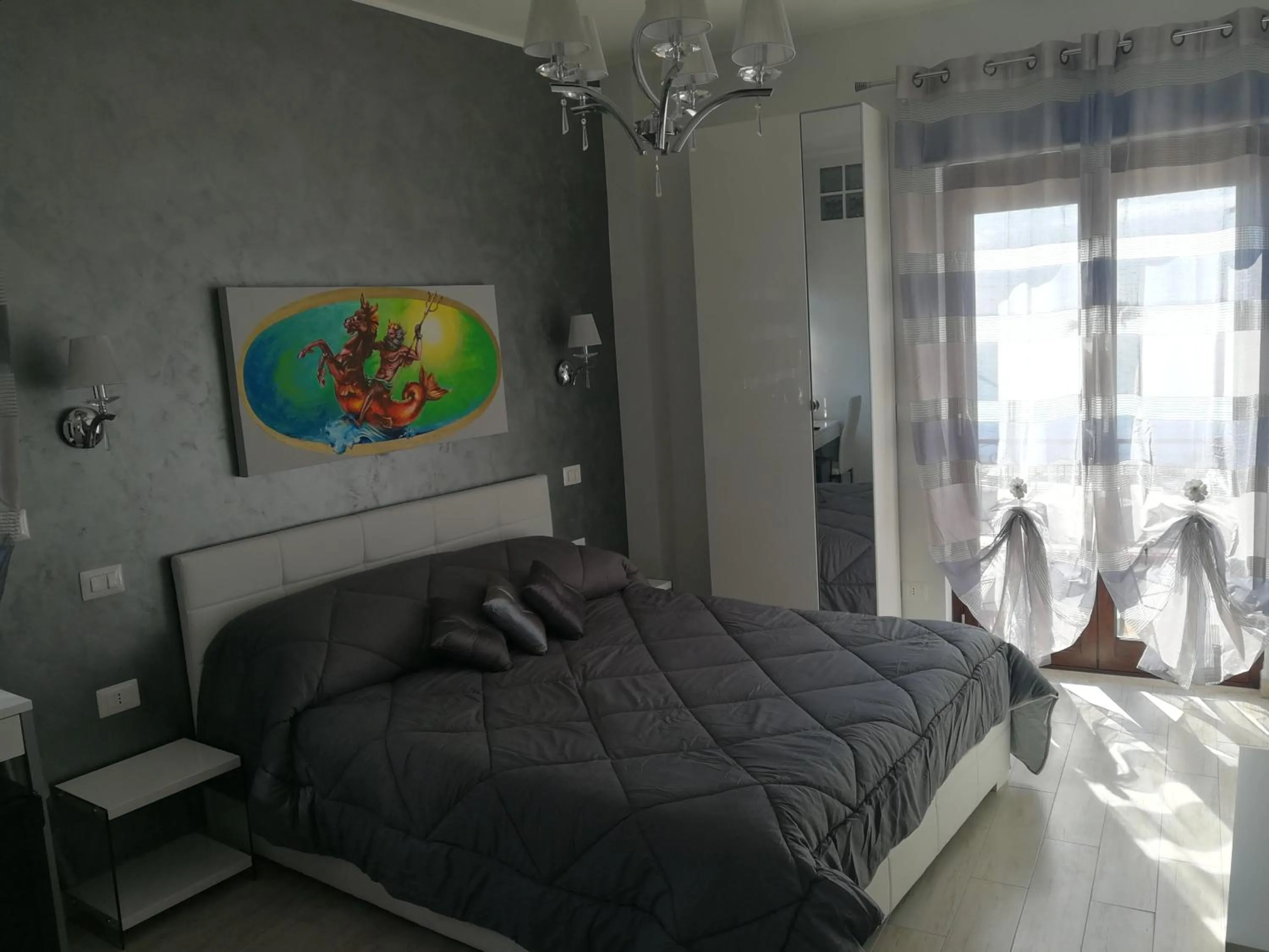 Photo of the whole room, Bed in B&B Il Mare degli Dei
