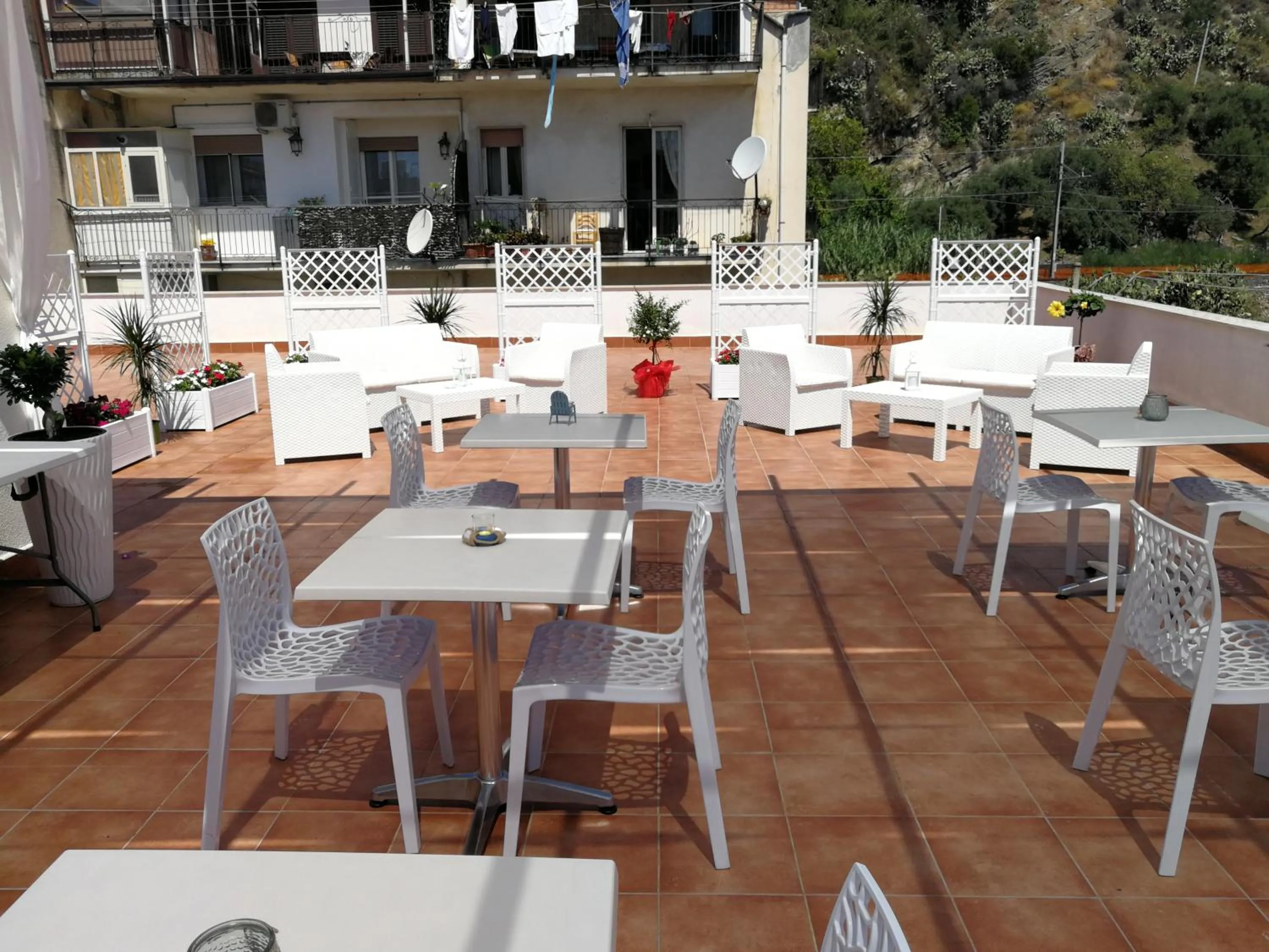 Balcony/Terrace in B&B Il Mare degli Dei
