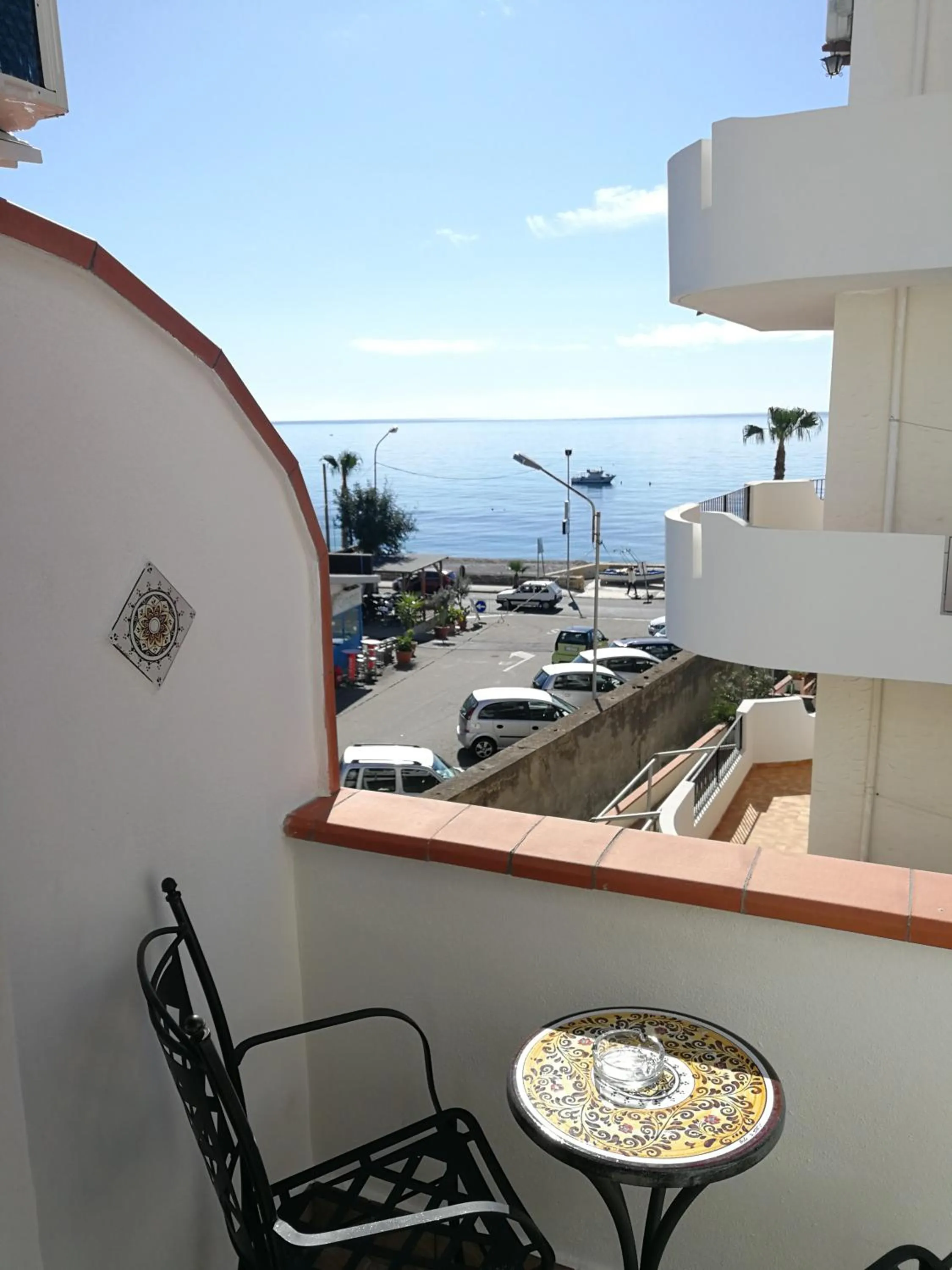 Balcony/Terrace in B&B Il Mare degli Dei