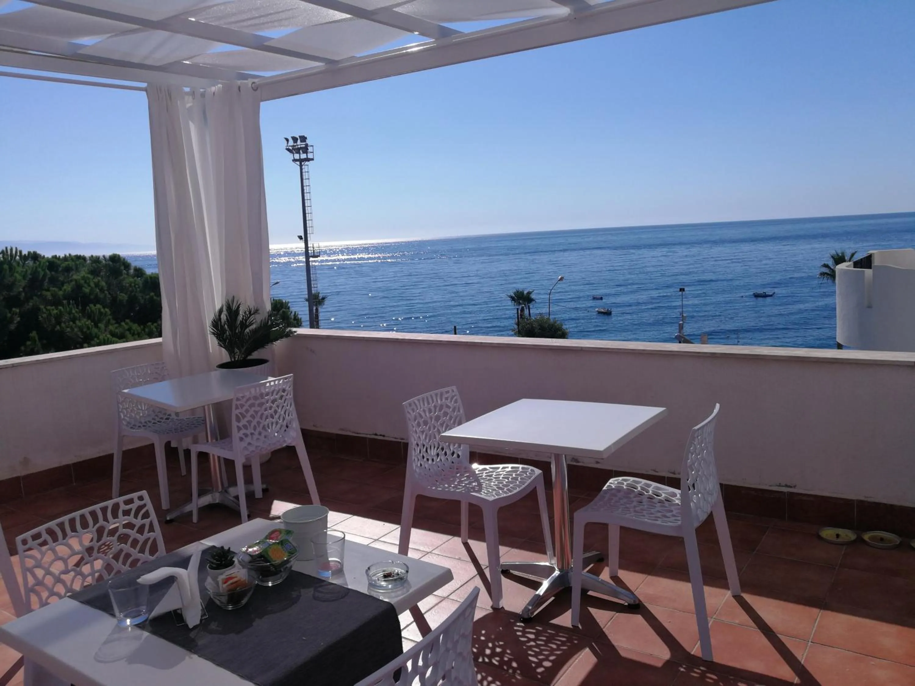 Balcony/Terrace in B&B Il Mare degli Dei