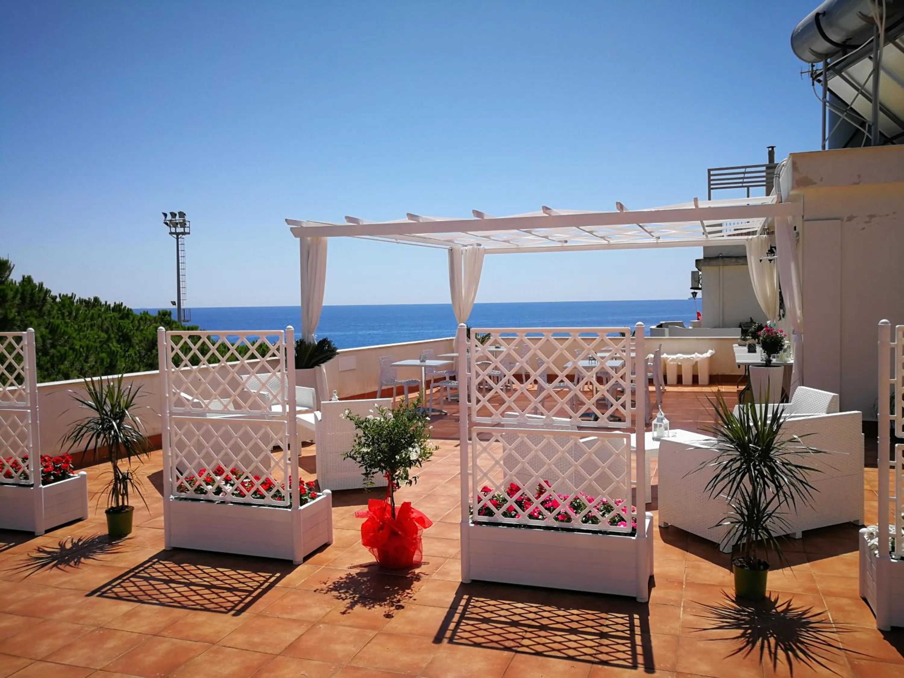 Balcony/Terrace in B&B Il Mare degli Dei