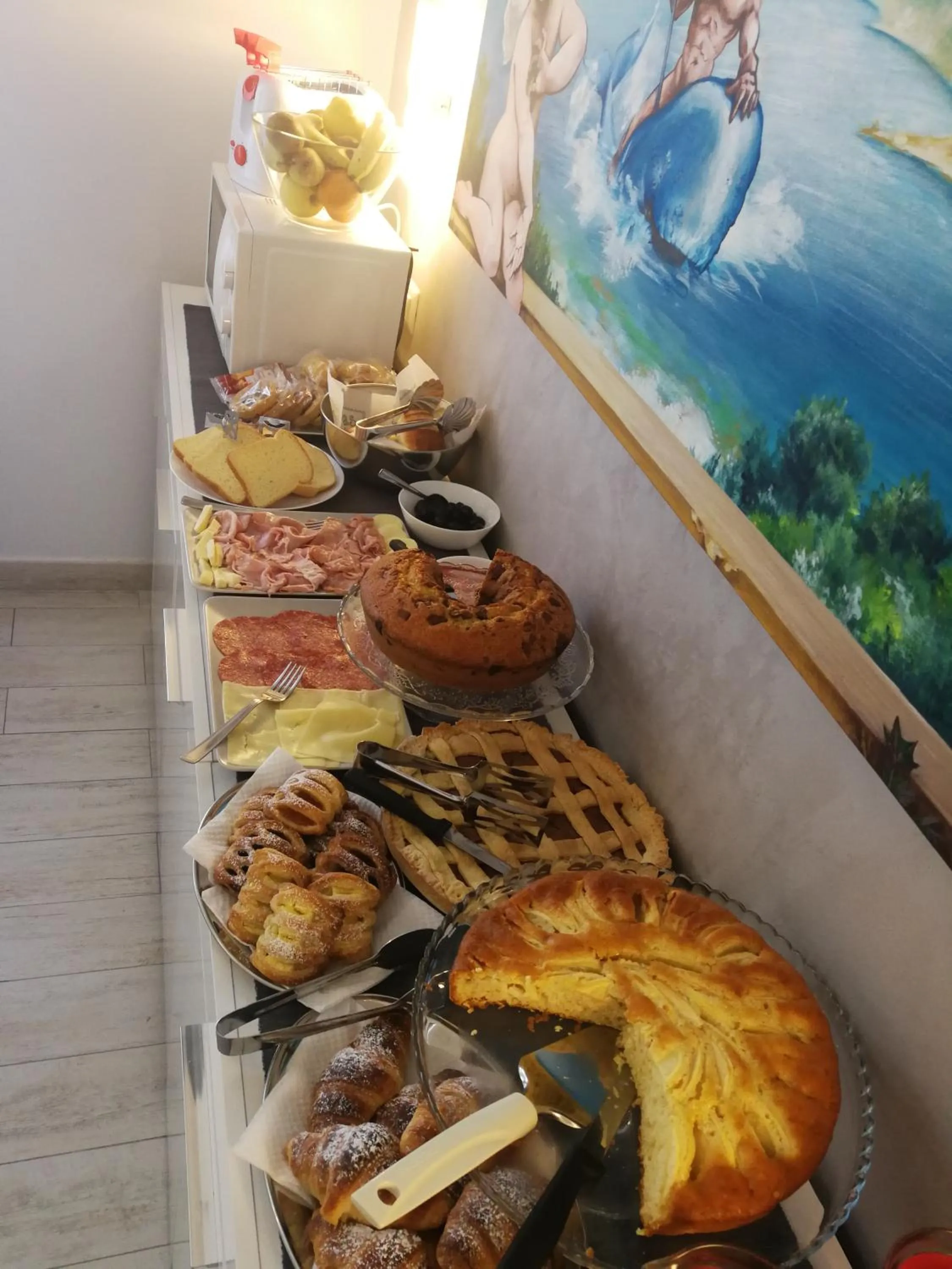 Food and drinks in B&B Il Mare degli Dei