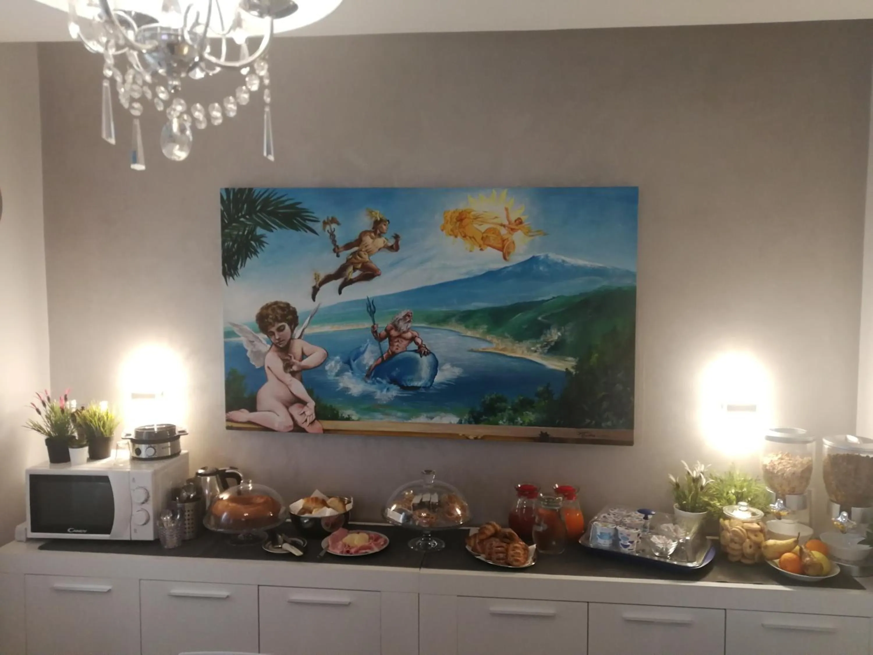 Restaurant/places to eat in B&B Il Mare degli Dei