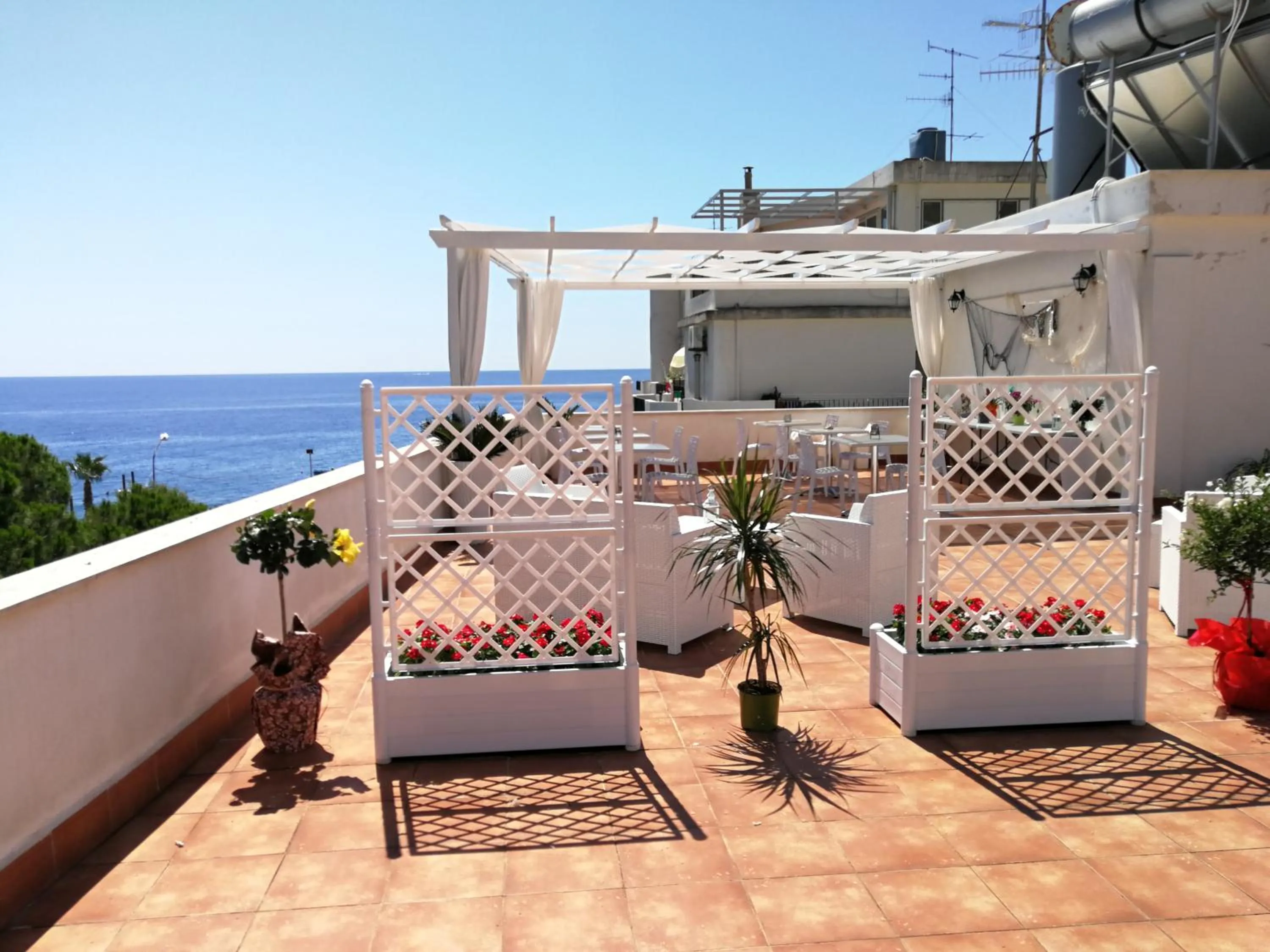 Balcony/Terrace in B&B Il Mare degli Dei