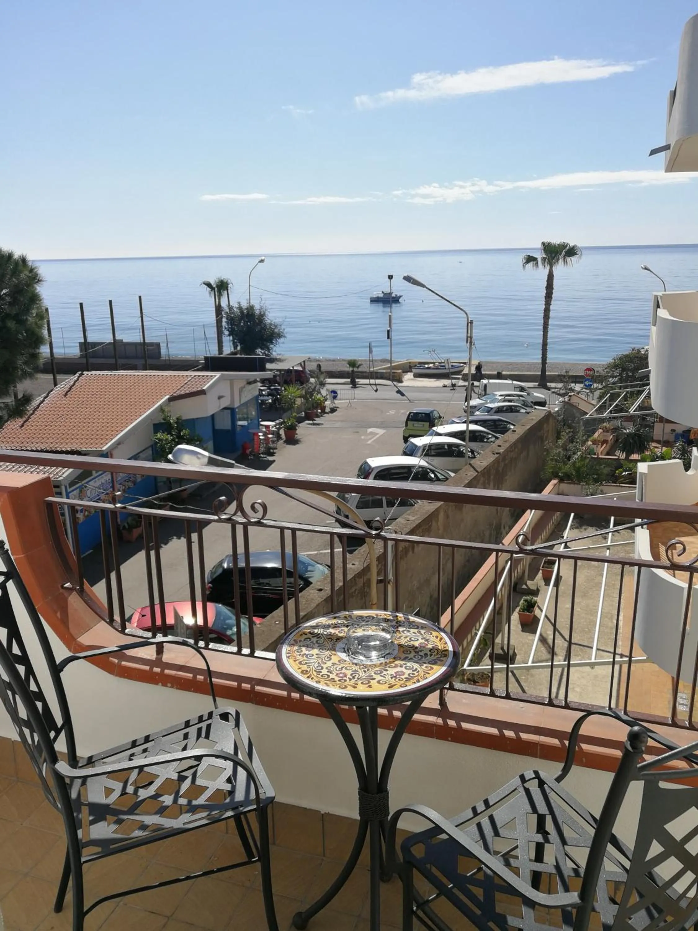 Balcony/Terrace in B&B Il Mare degli Dei
