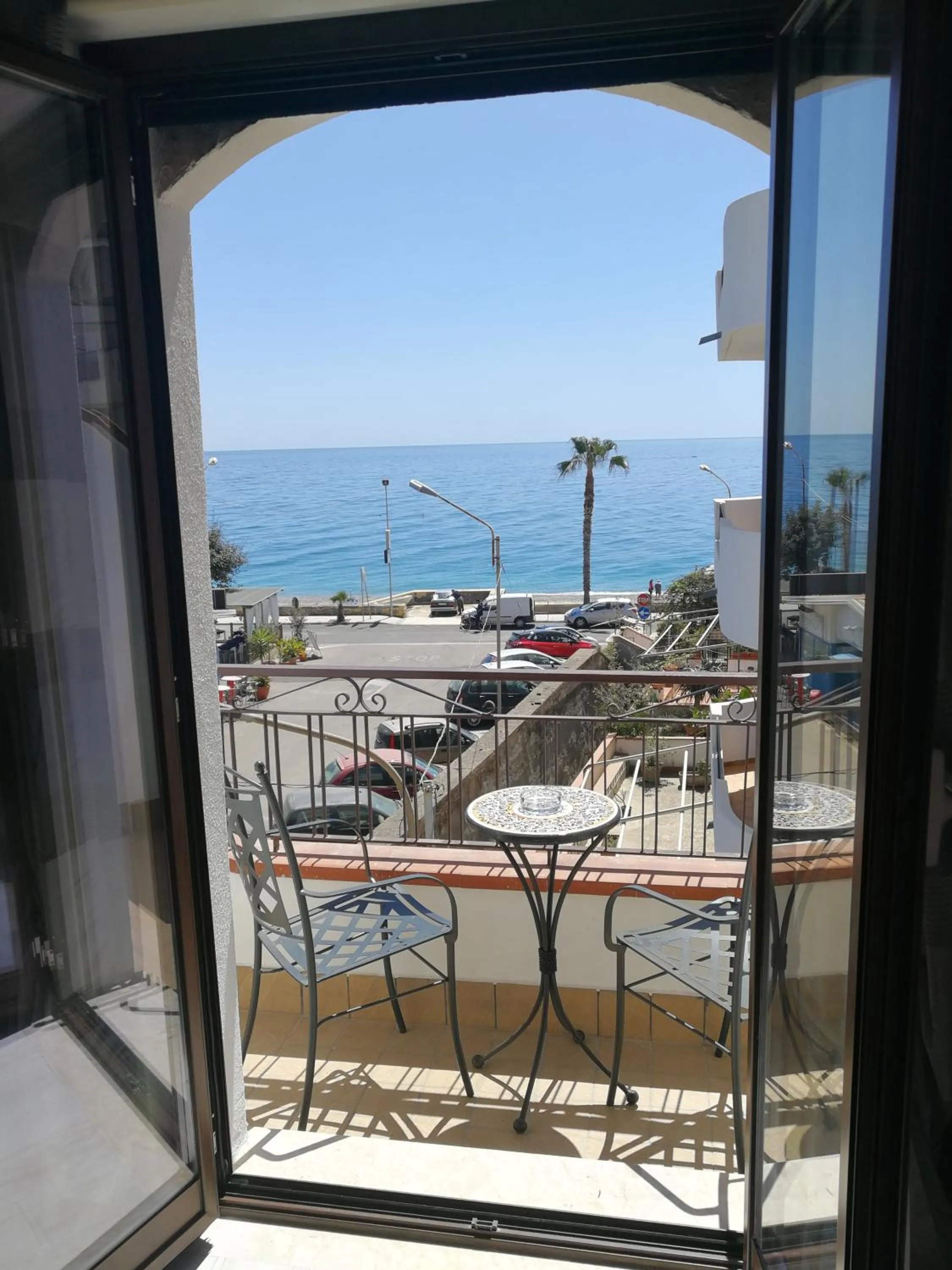 Balcony/Terrace in B&B Il Mare degli Dei