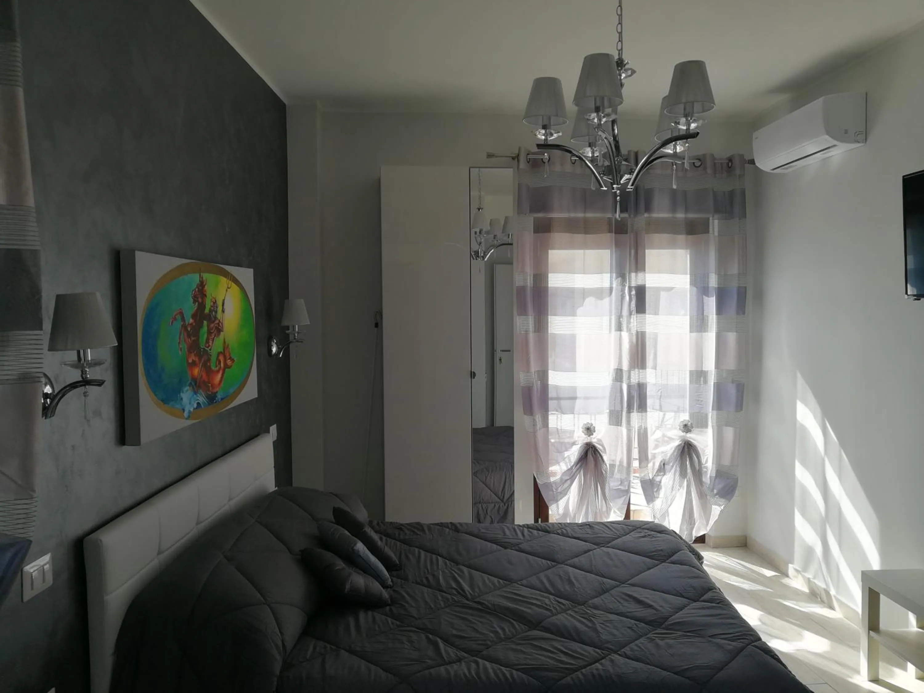 Photo of the whole room, Bed in B&B Il Mare degli Dei