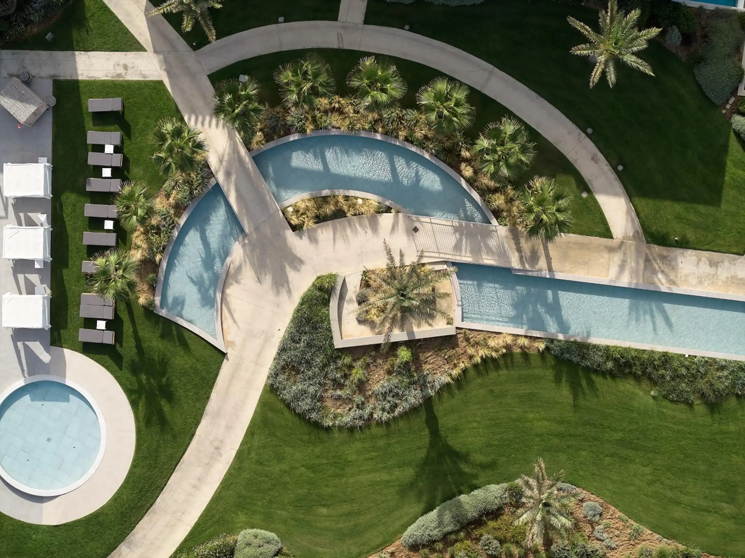 Bird's eye view in Myrion Beach Resort & Spa - Adults Only Bird's eye view in Myrion Beach Resort & Spa - Adults Only