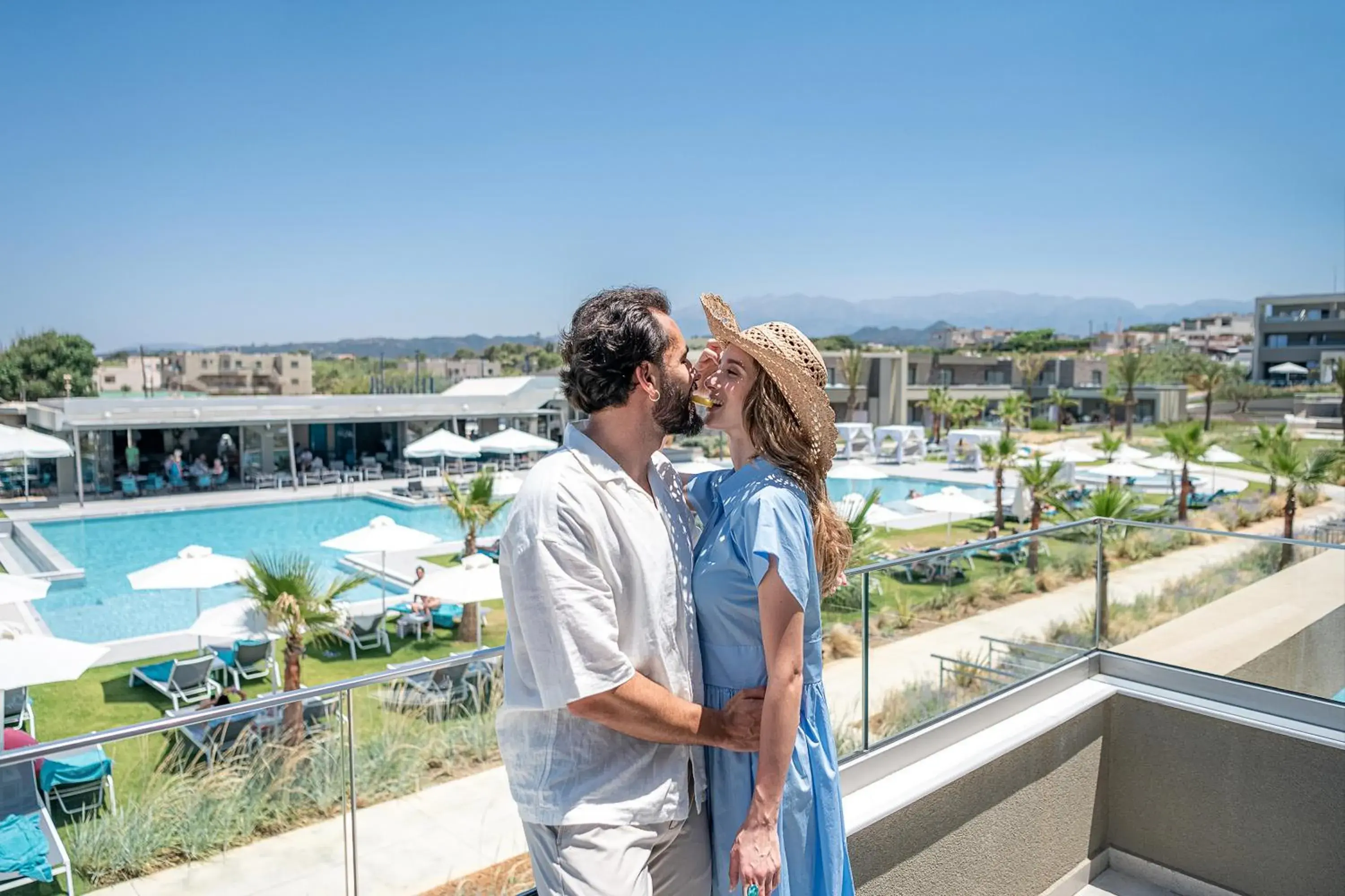 Pool view in Myrion Beach Resort & Spa - Adults Only Pool view in Myrion Beach Resort & Spa - Adults Only