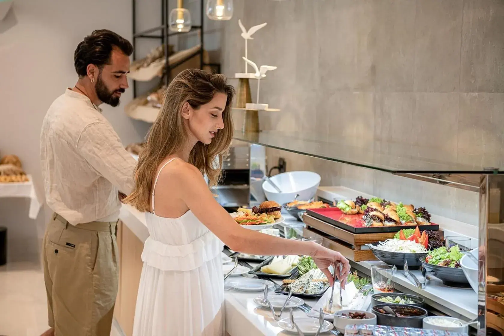 Buffet breakfast in Myrion Beach Resort & Spa - Adults Only Buffet breakfast in Myrion Beach Resort & Spa - Adults Only