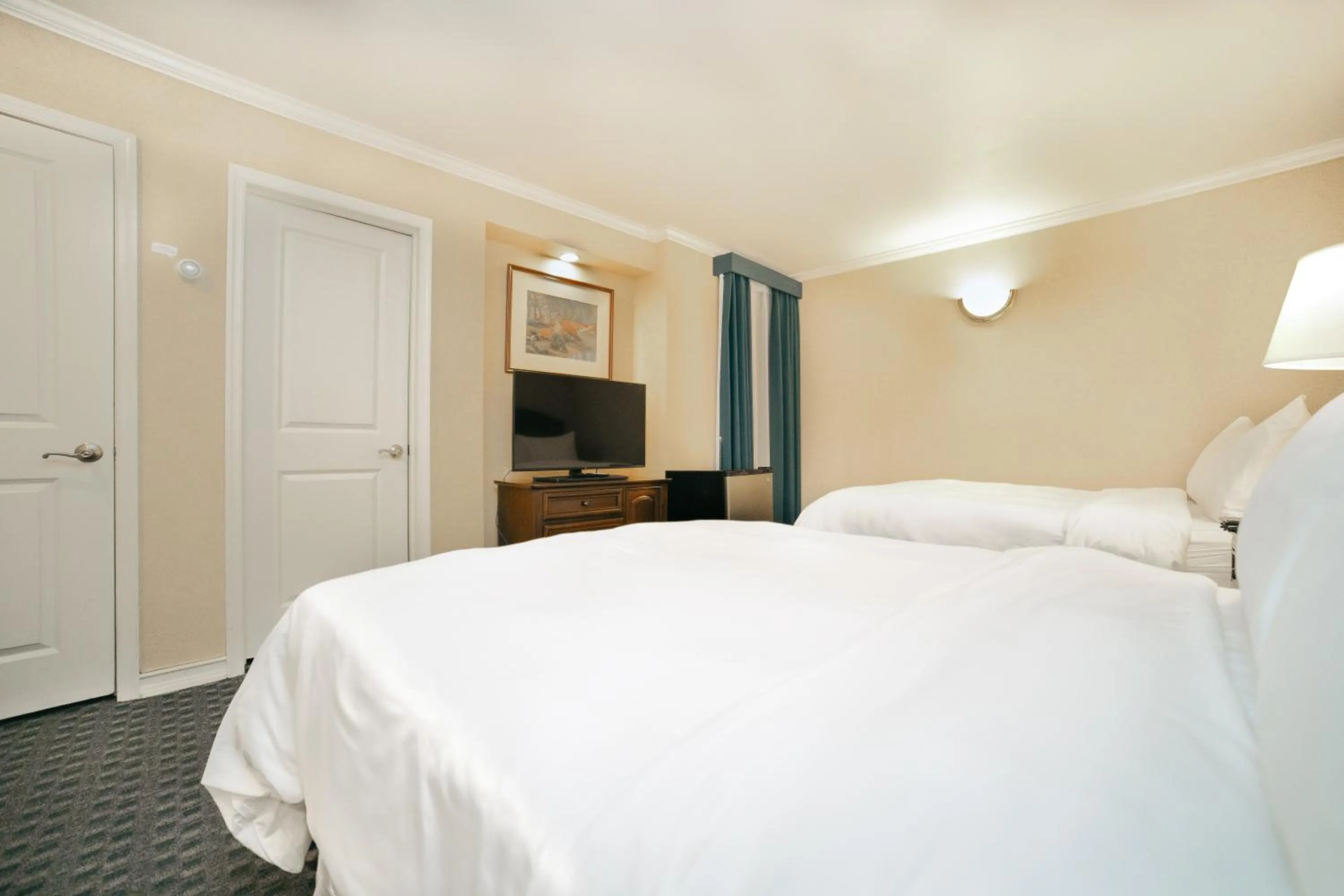 Bed in Hotel Stanford