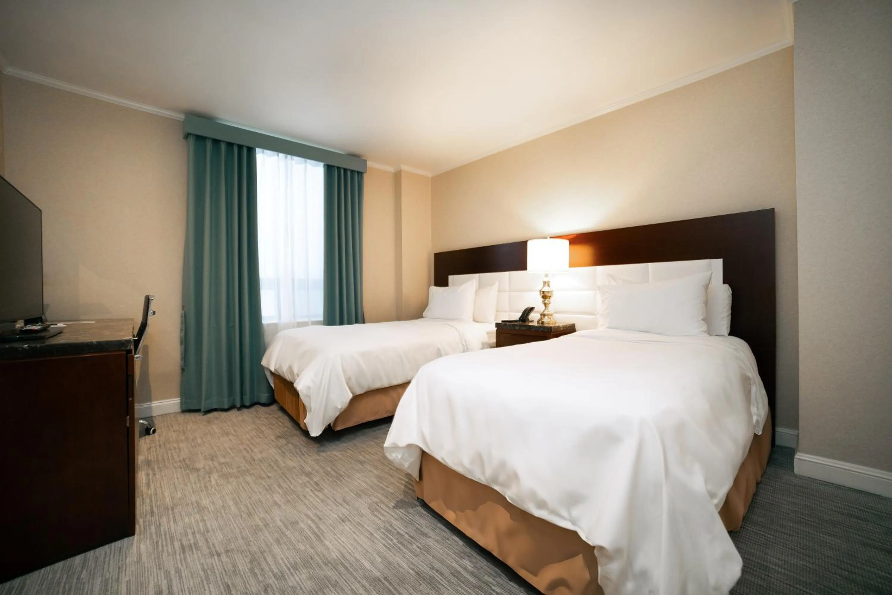 Bed in Hotel Stanford