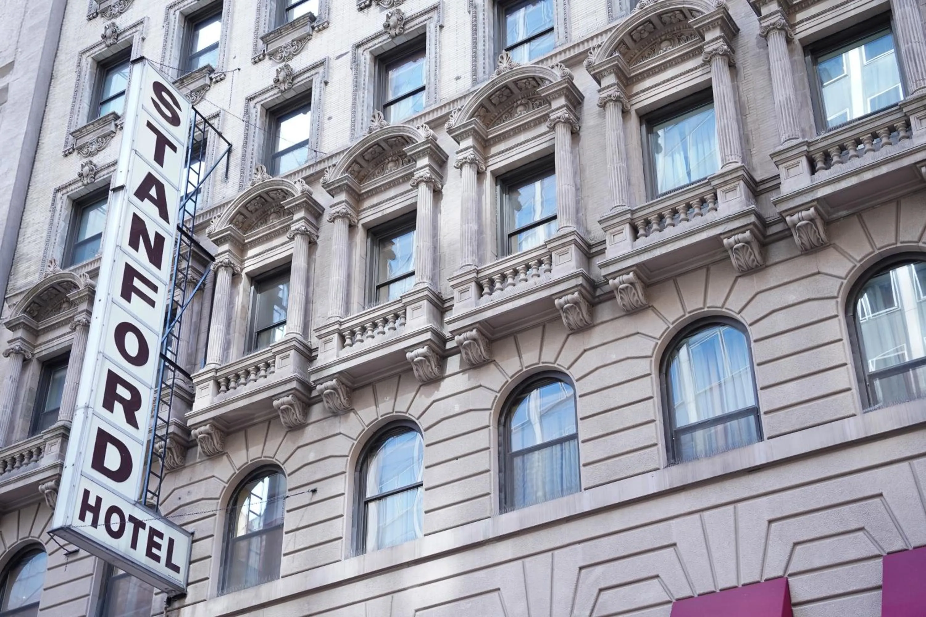 Street view in Hotel Stanford