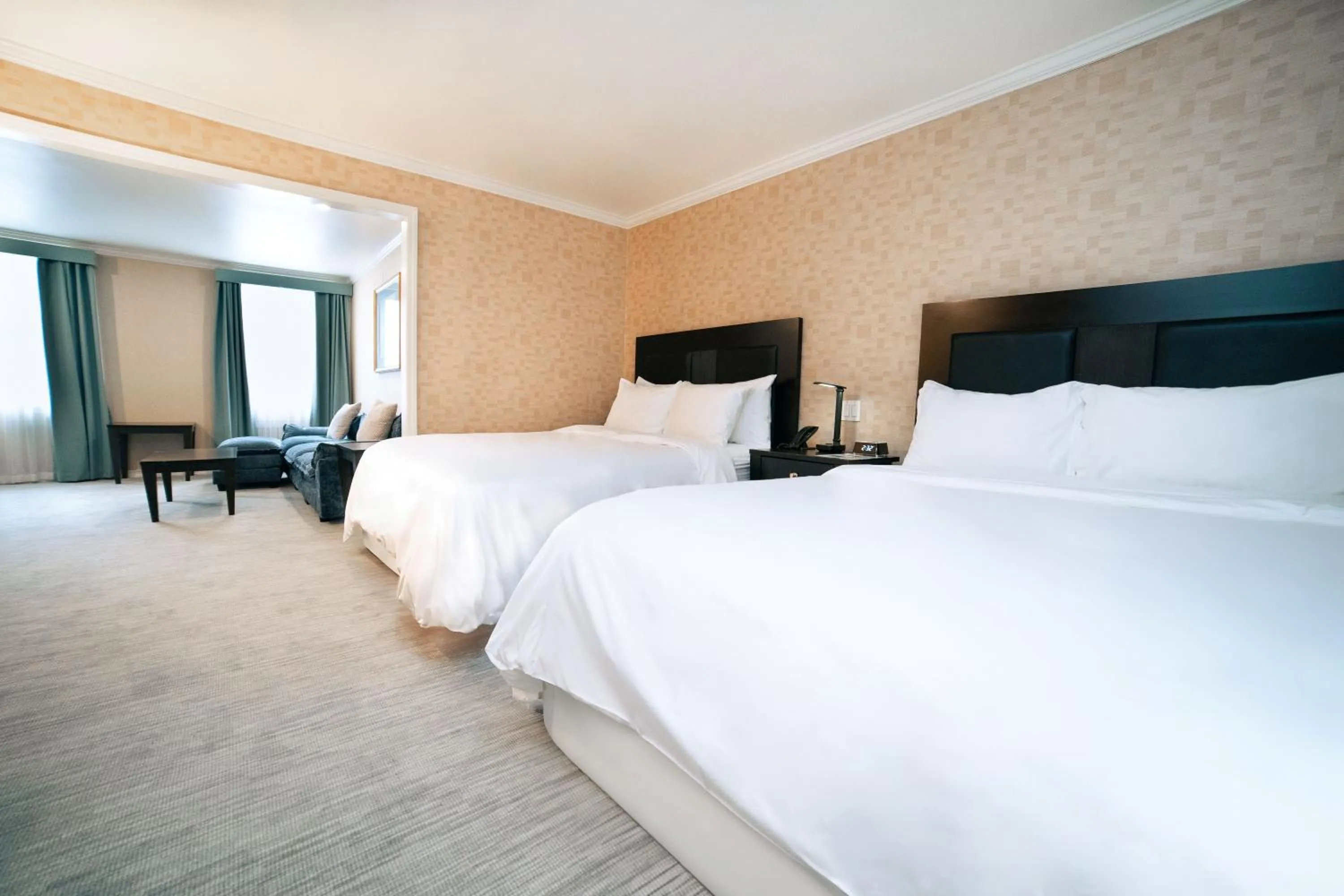 Bed in Hotel Stanford